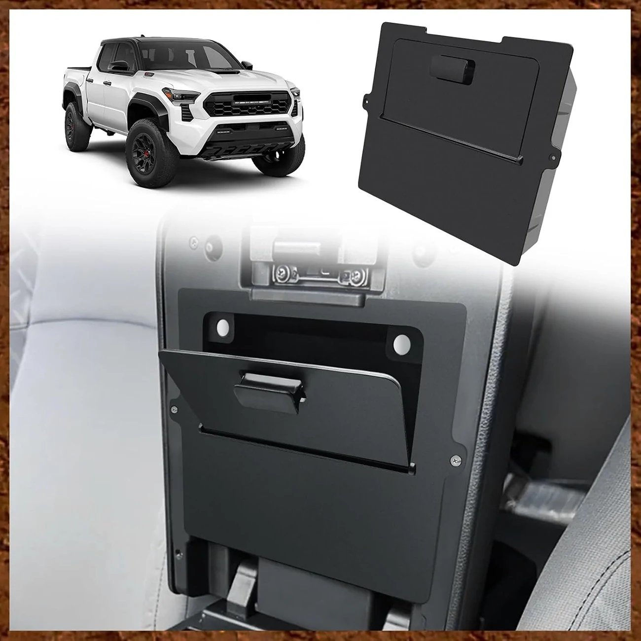 armrest hidden storage box.webp