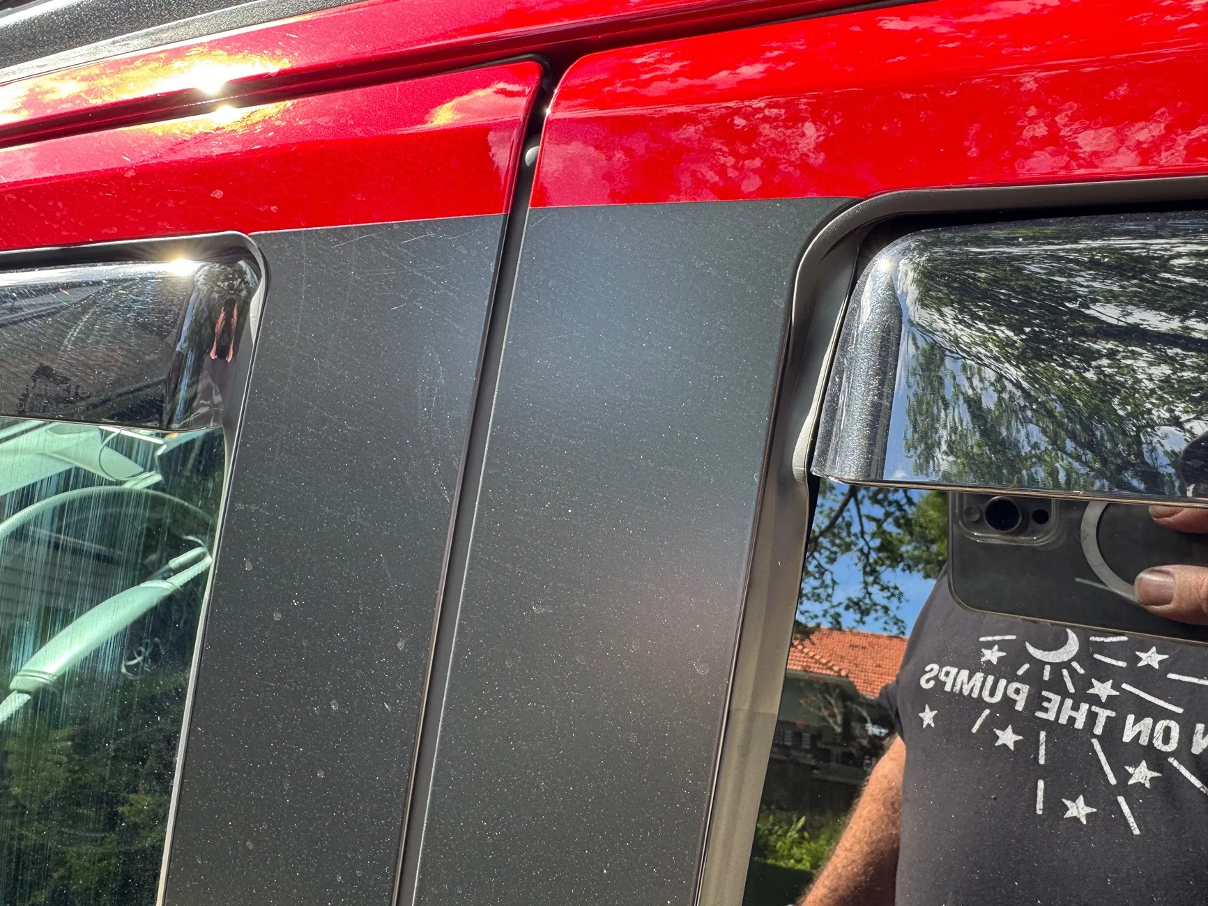 2024 Tacoma Issues with Weathertech Rain Guards IMG_1324