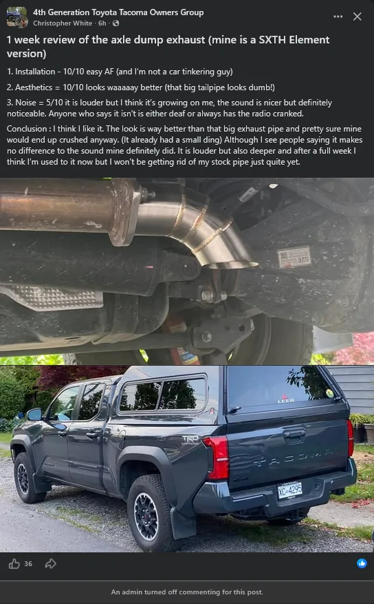 2024 Tacoma SXTH Vs. Banks (Intake & Boost Tubes) 1779981396266-jt
