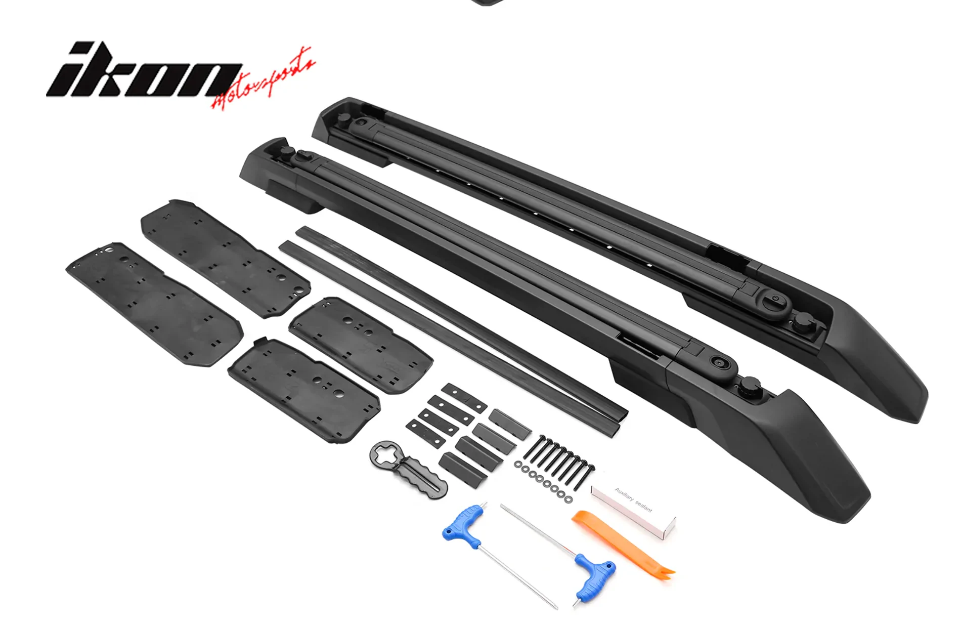 2024 Tacoma Roof Racks with cross bar from Ikon Motorsports 1780023675363-ej