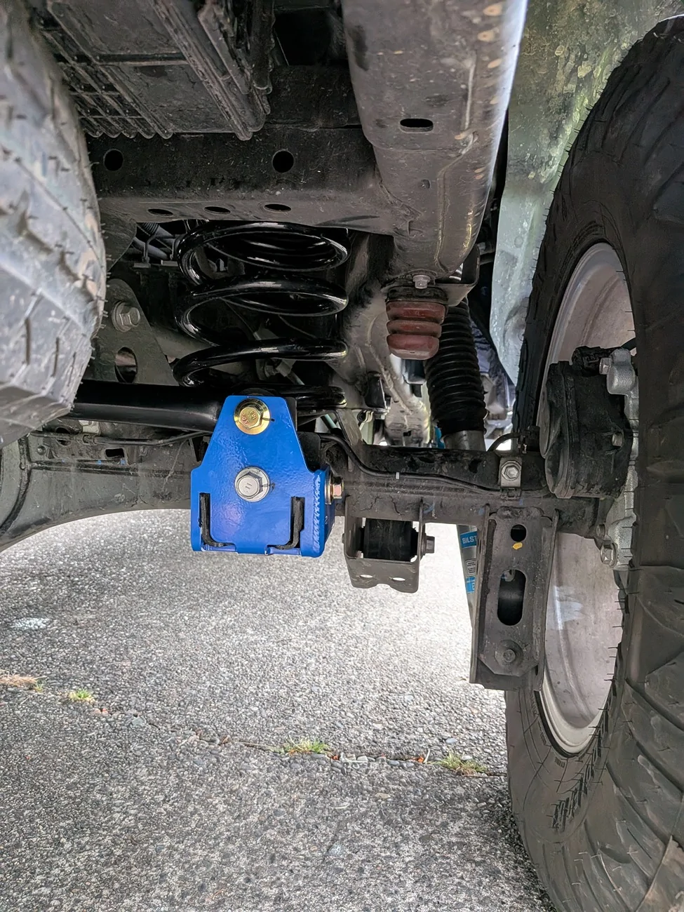 2024 Tacoma Full size spare no longer fits after Track Bar Correction Kit PXL_20260530_140437164