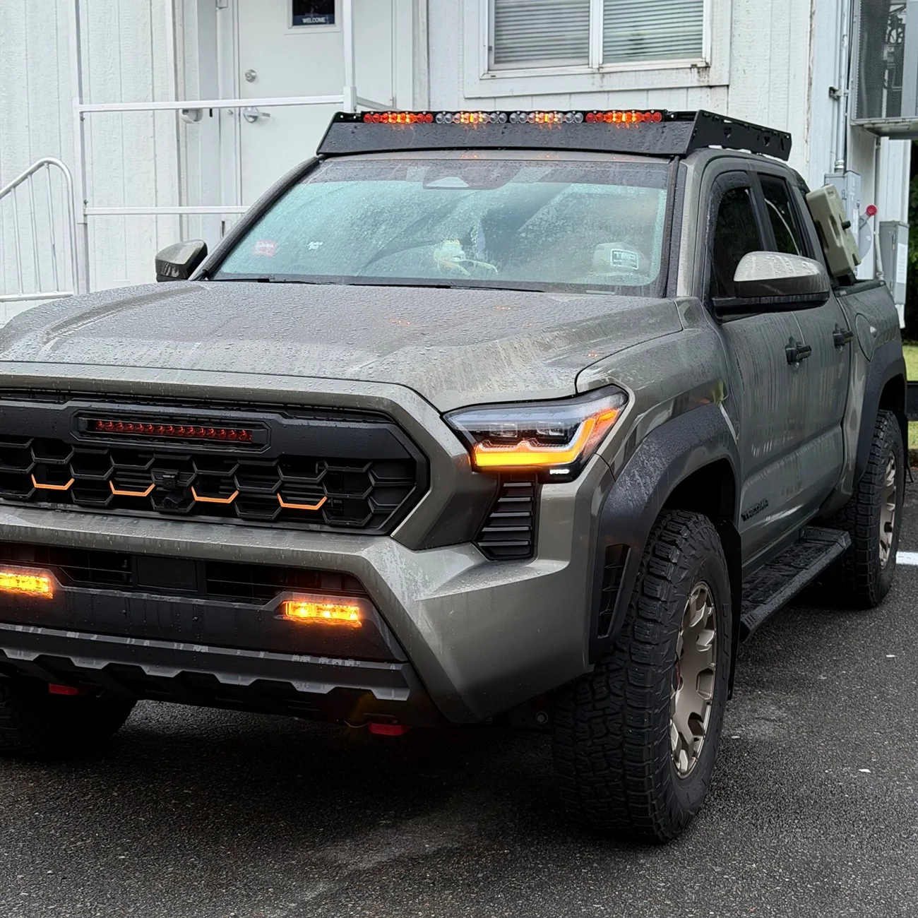 2024 Tacoma First 4G Tacoma with 4Runner TRD PRO headlights IMG_1077