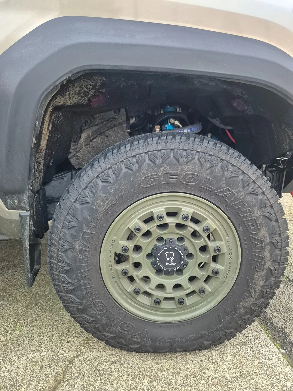 2024 Tacoma Tire and wheel size 20251228_081715