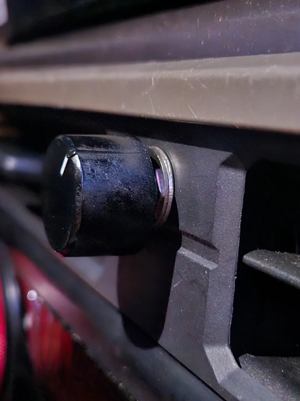 2024 Tacoma Installing a USB volume control knob when upgrading screen 20260607_205533