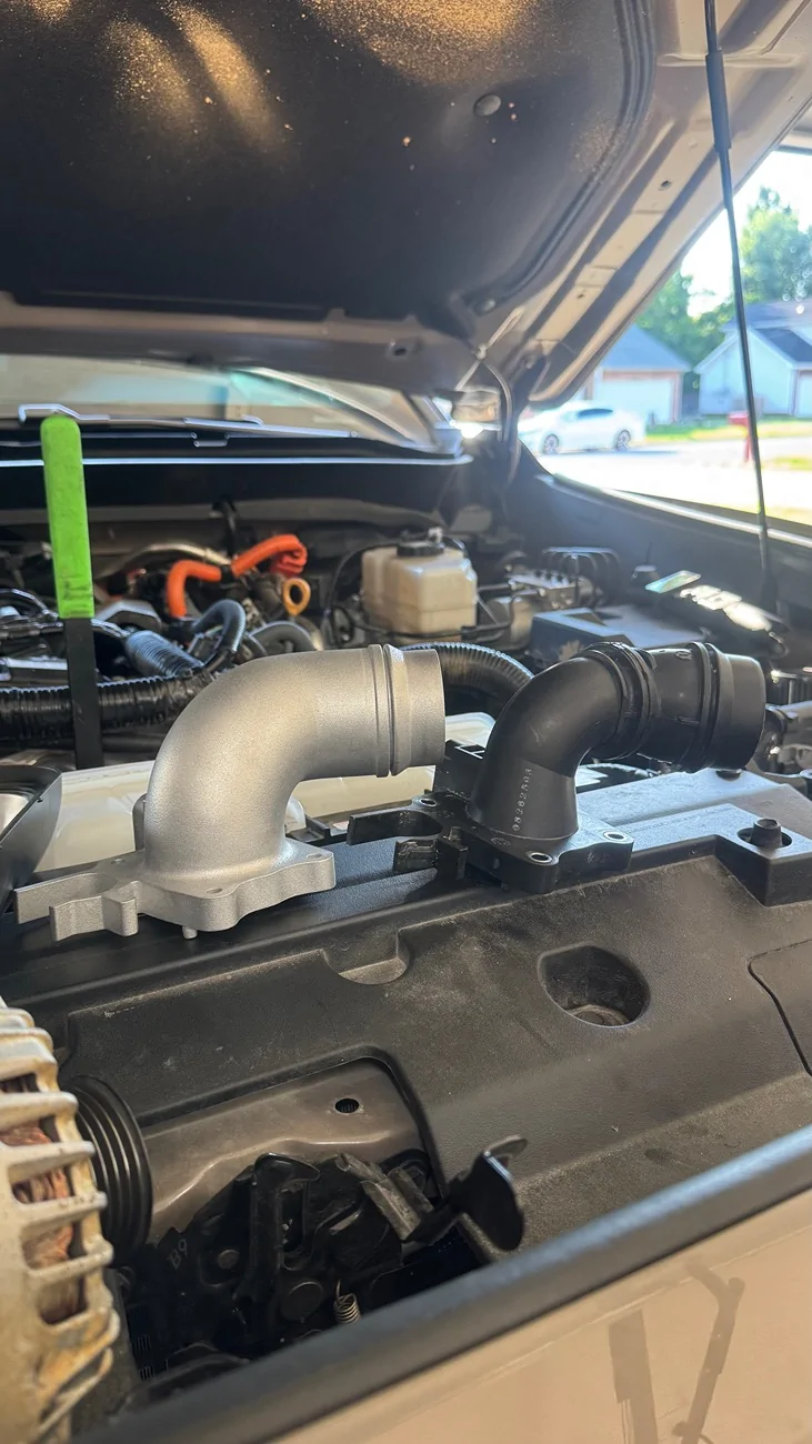 2024 Tacoma In development: Throttle Body Elbow for the Toyota 2.4T Engine IMG_3669