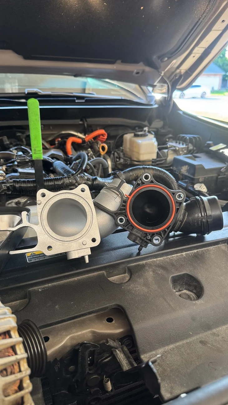 2024 Tacoma In development: Throttle Body Elbow for the Toyota 2.4T Engine IMG_3670