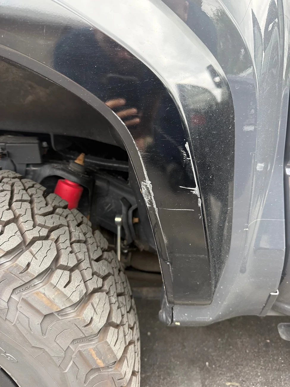 2024 Tacoma New fender flares after accident ? IMG_1662