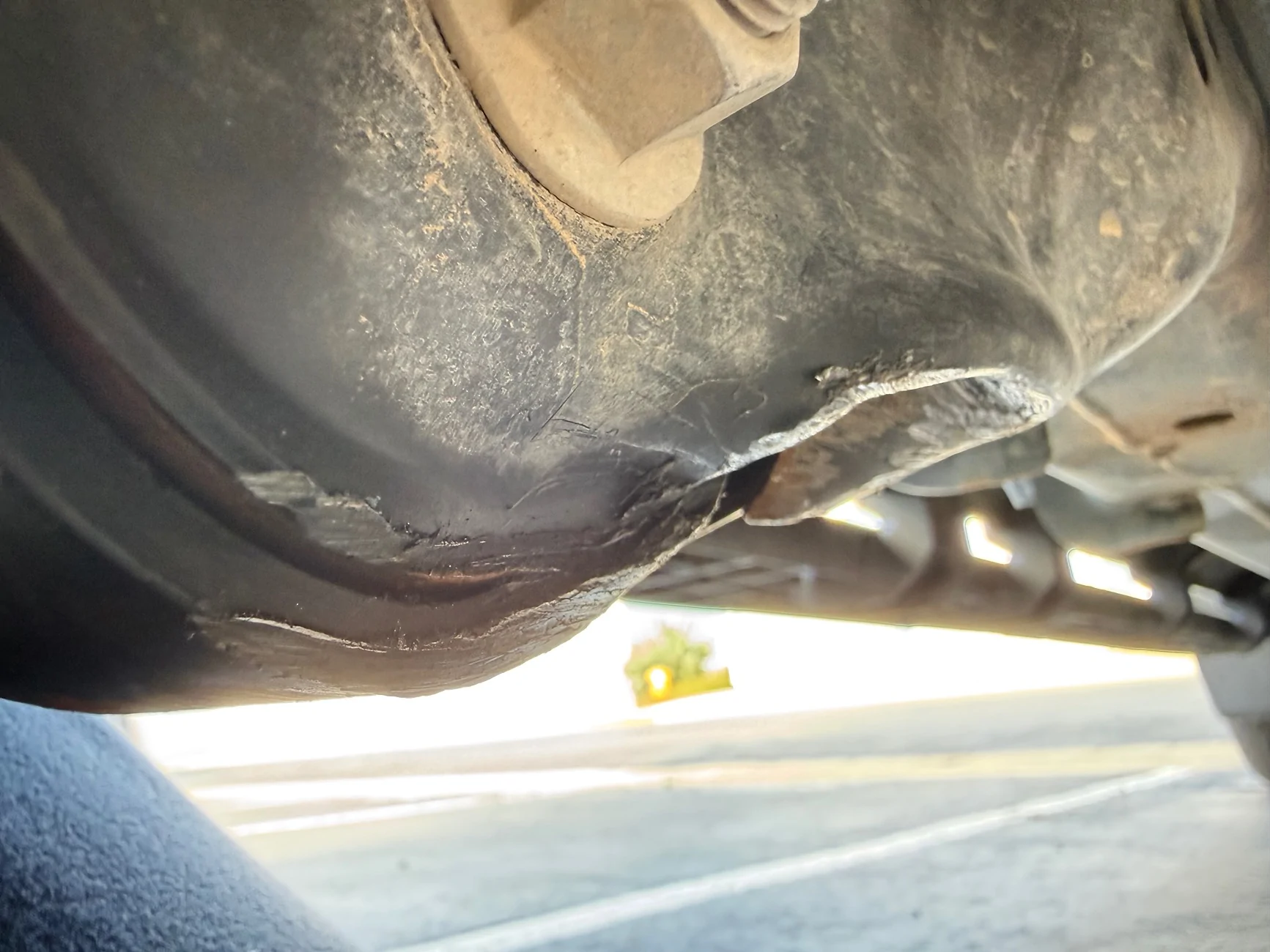 2024 Tacoma Repair of Trailing Arm Bracket IMG_2460