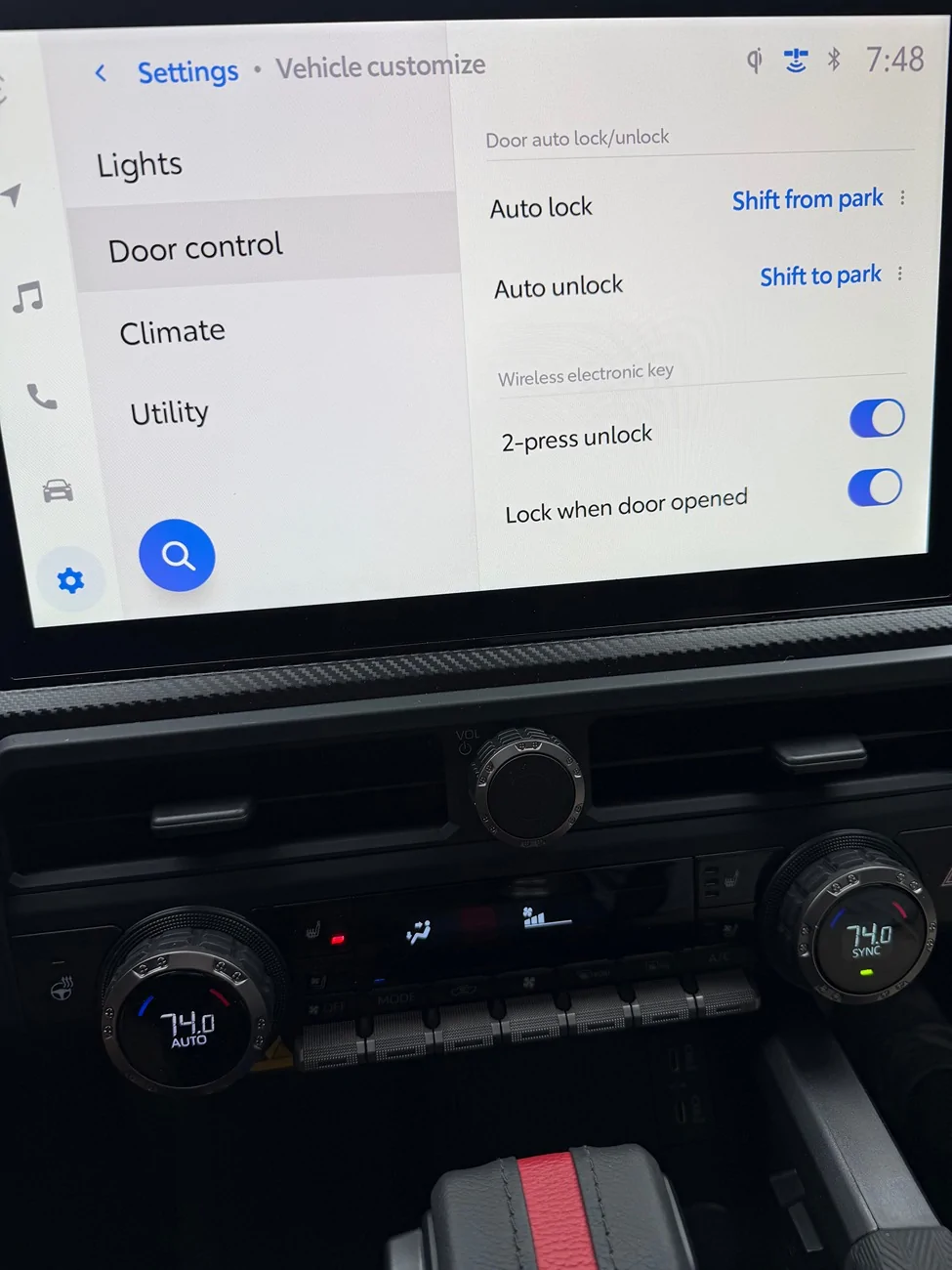 2024 Tacoma Can't unlock with keyfob if truck is already running IMG_4804