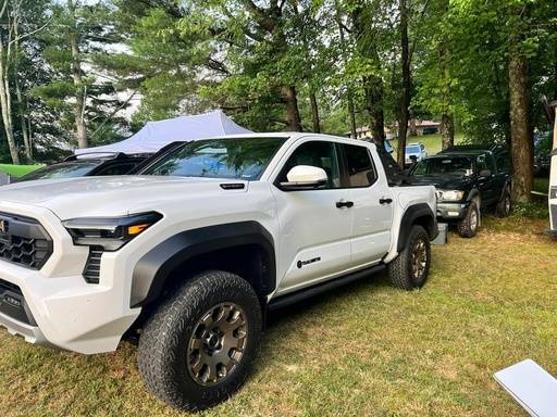 2024 Tacoma Just 2 Pictures: The day you picked it up VS. what your Tacoma looks like now new truck