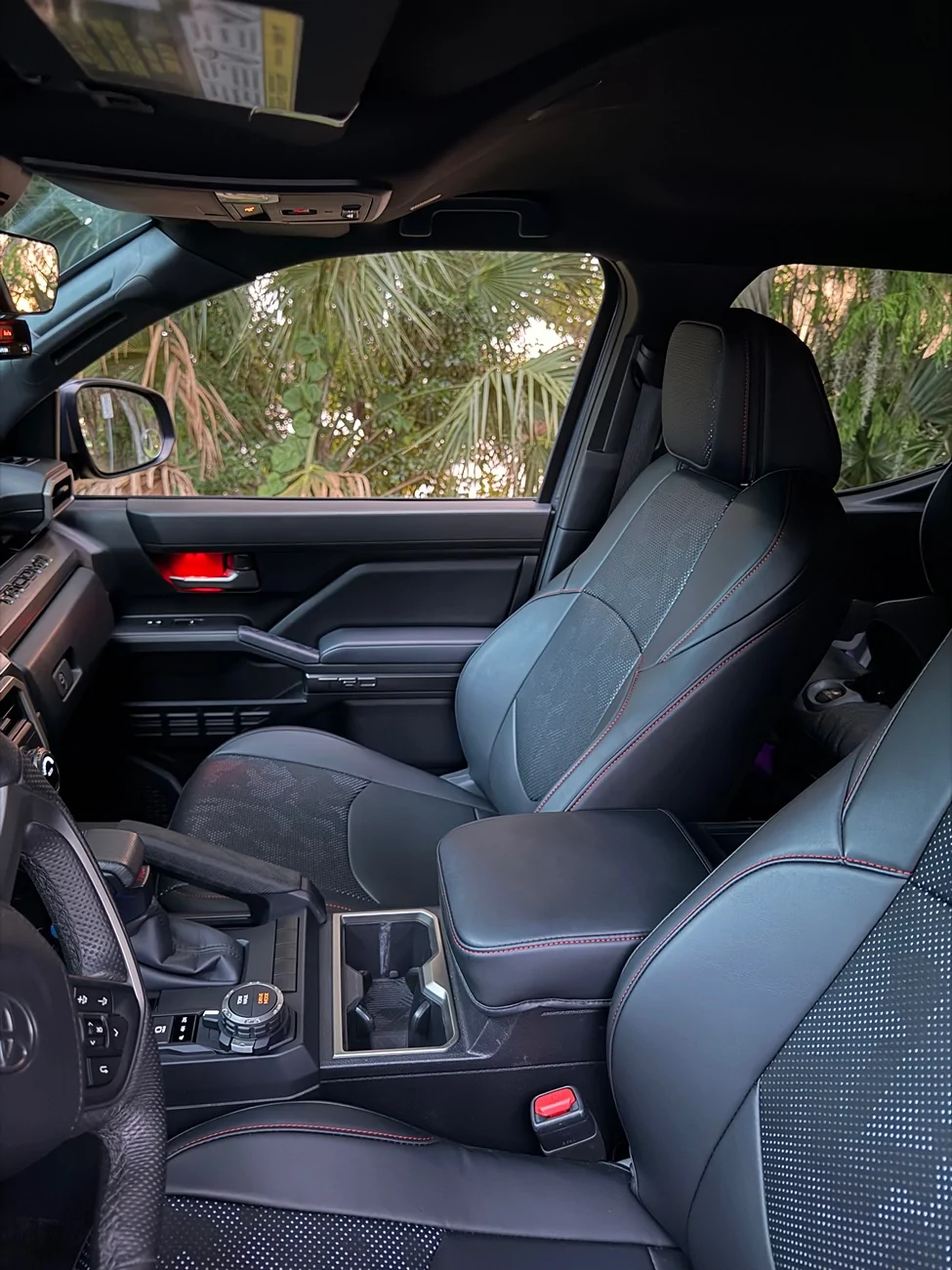 2024 Tacoma Lexland Seat Covers - Black Camo IMG_4305