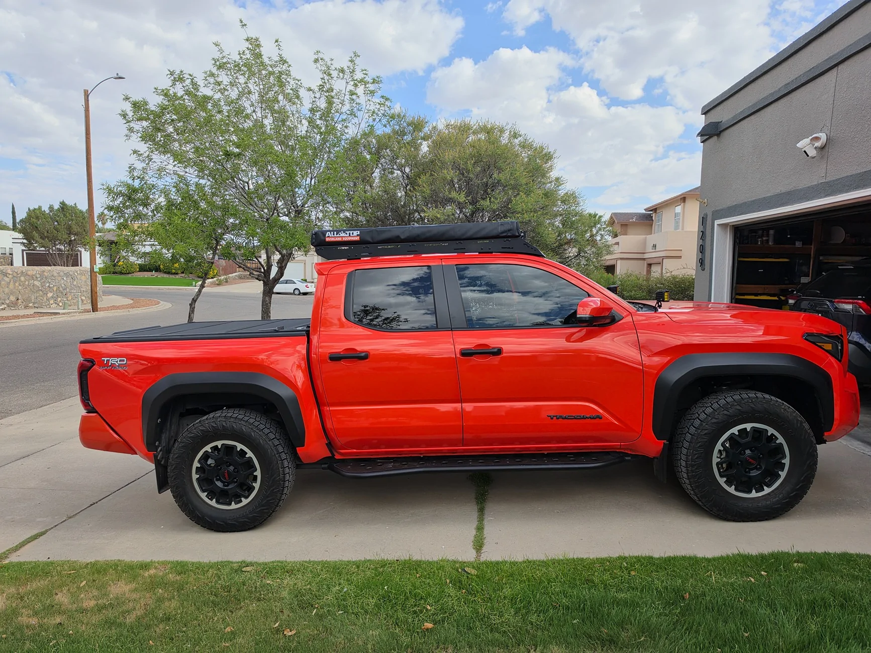 2024 Tacoma All Top Roof Rack Awning (Prime Day Purchase) 20260629_170705