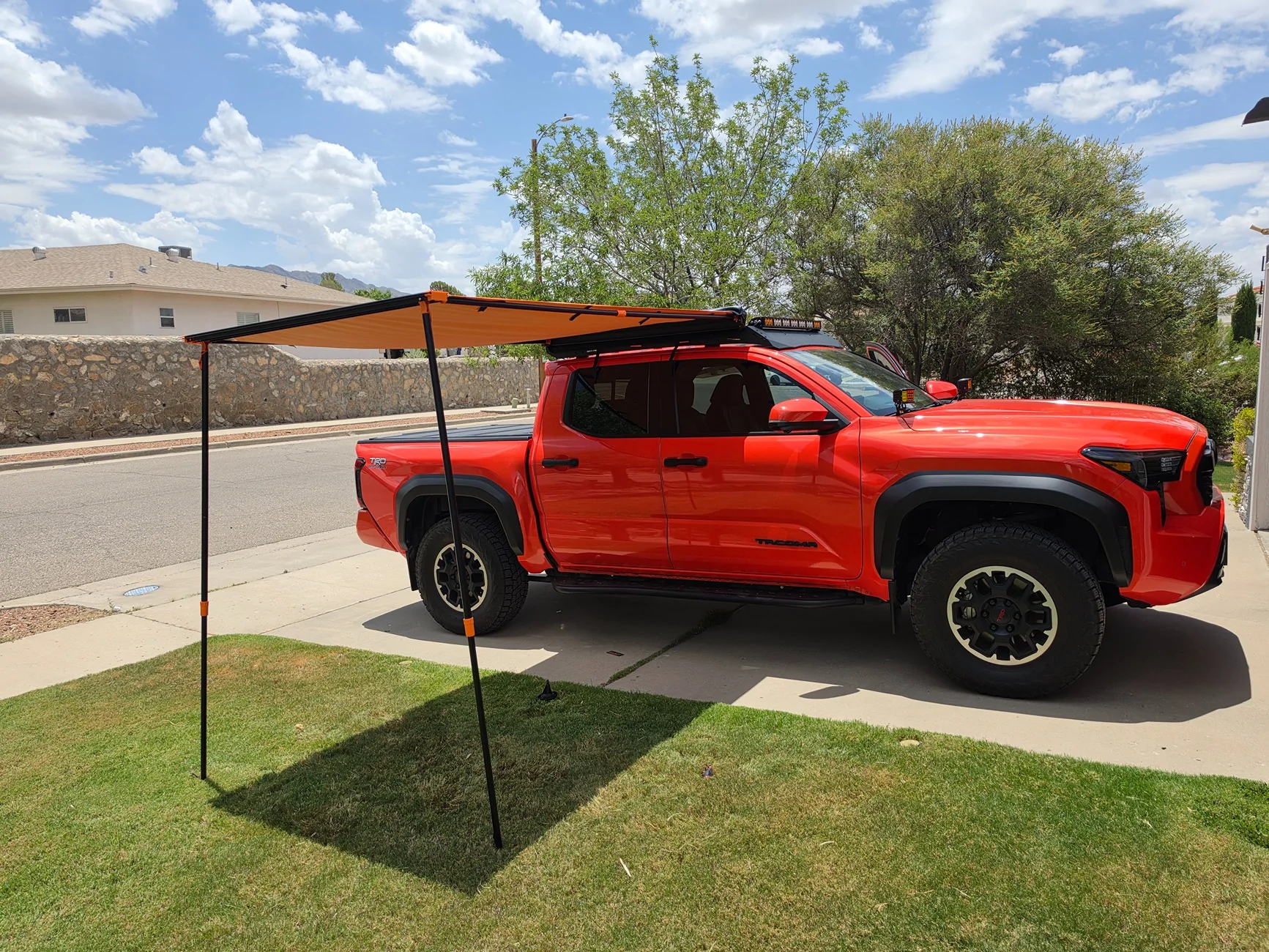 2024 Tacoma All Top Roof Rack Awning (Prime Day Purchase) 20260630_122420