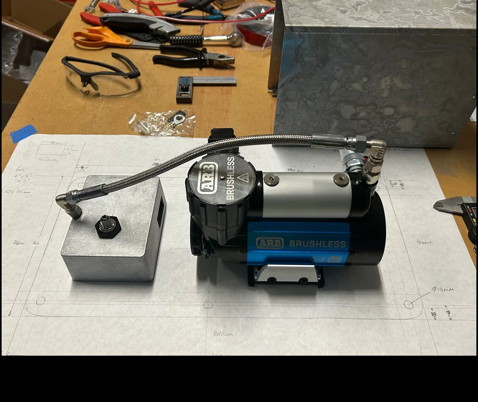 2024 Tacoma Air Compressor Build - compressor choices and building into TRD OR bed 1783057293542-ag