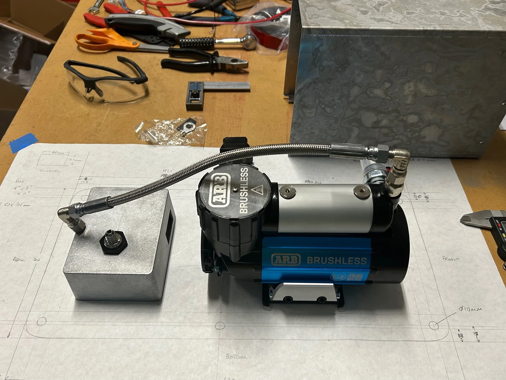 2024 Tacoma Air Compressor Build - compressor choices and building into TRD OR bed 1783058235588-ln