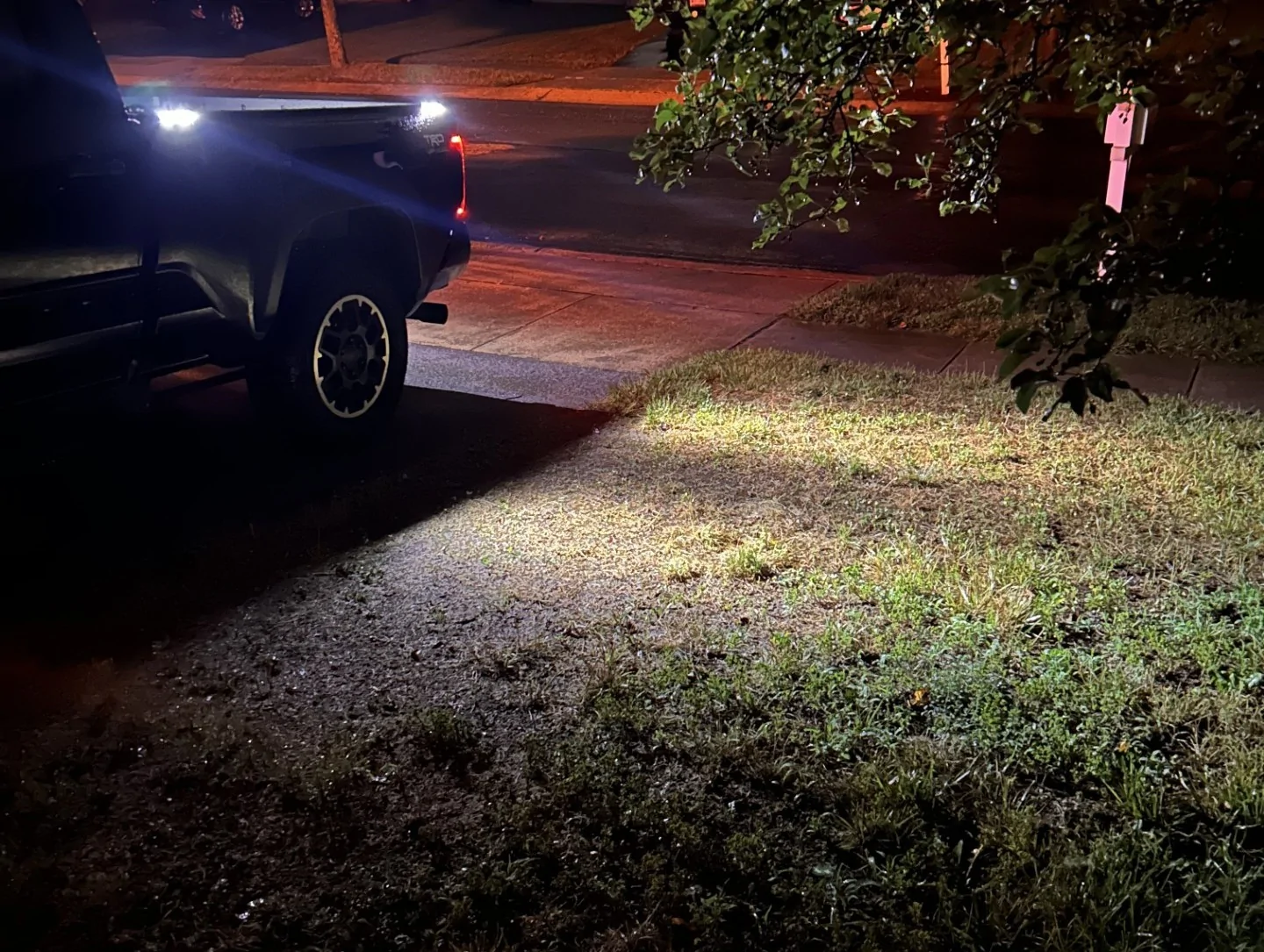 2024 Tacoma OEM Bed Scene Lighting Install (Bed Rail lights) (6ft Bed) BedSceneLightingNight