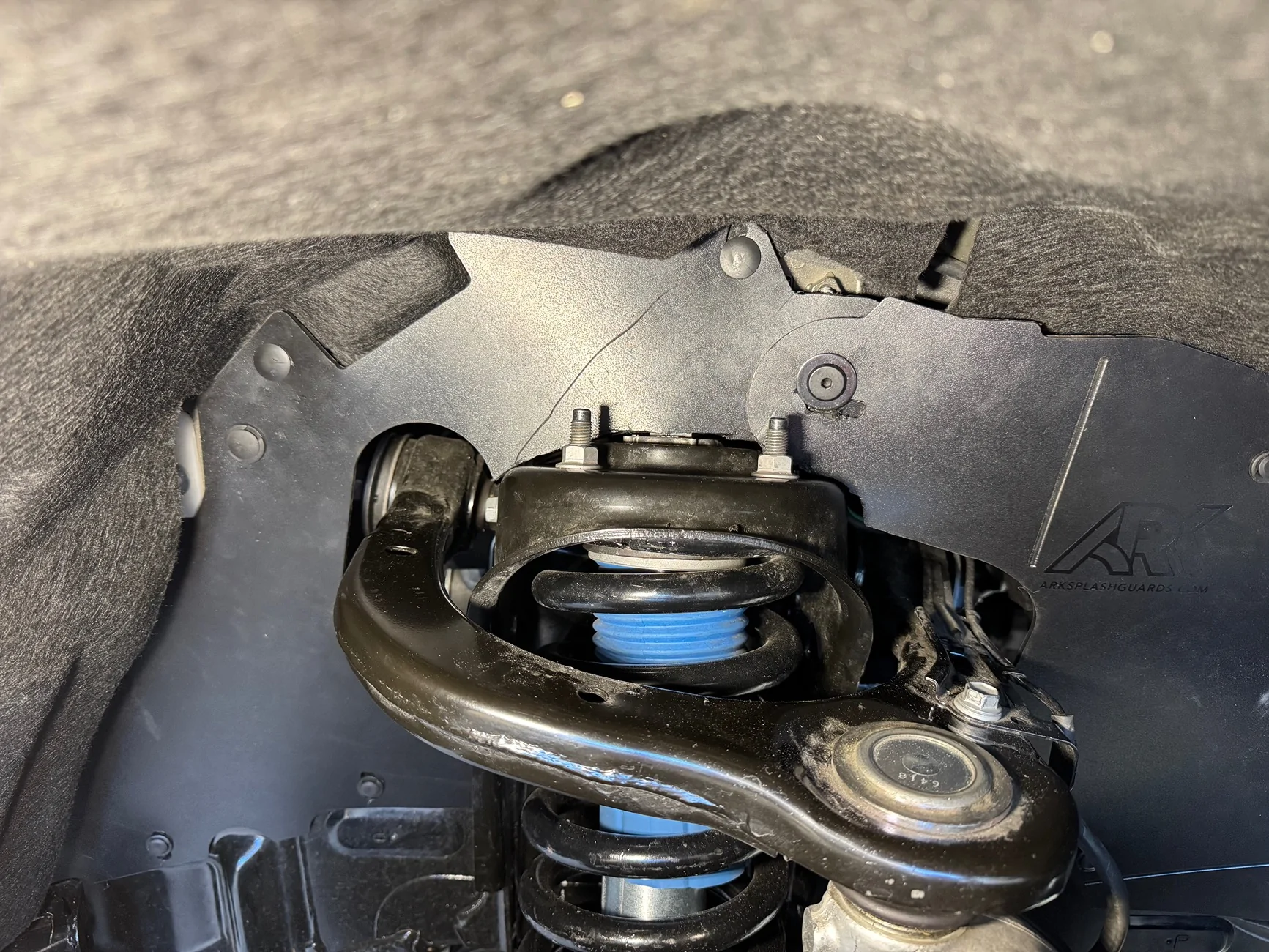 2024 Tacoma Ark Splash Guards IMG_4600