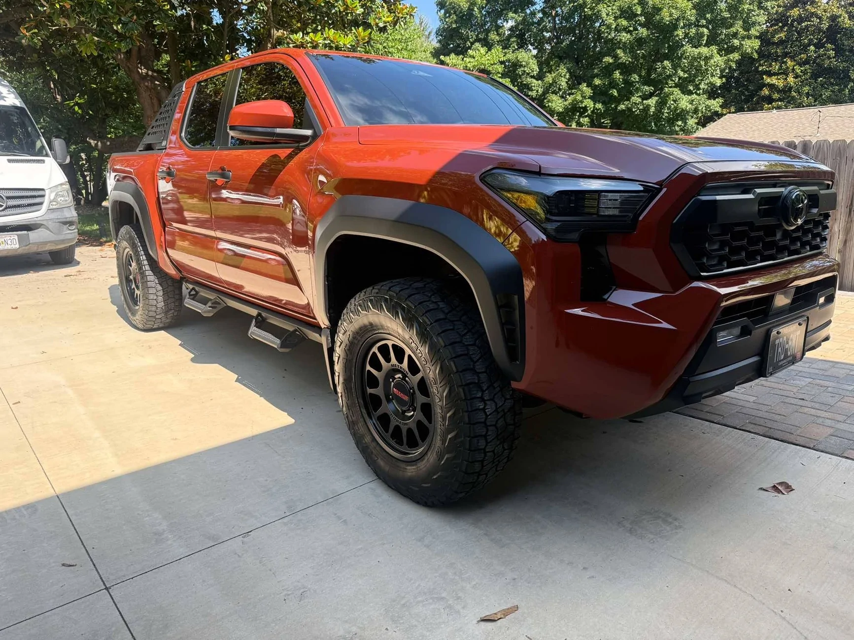 2024 Tacoma TRD OR on Method 705 (+35 offset) and Nitto G3 tires (285/70/17) on stock suspension Image 1