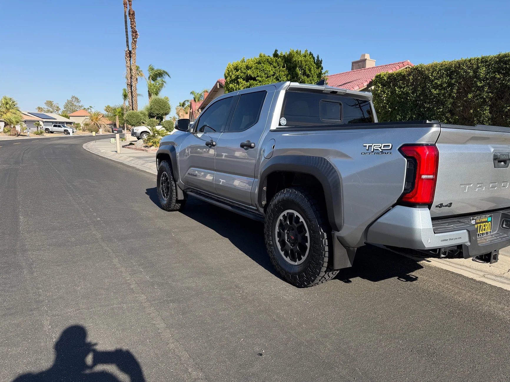 2024 Tacoma 285/75R17 tires fit a stock 2024 TRD Off-Road, no rubbing IMG_3770