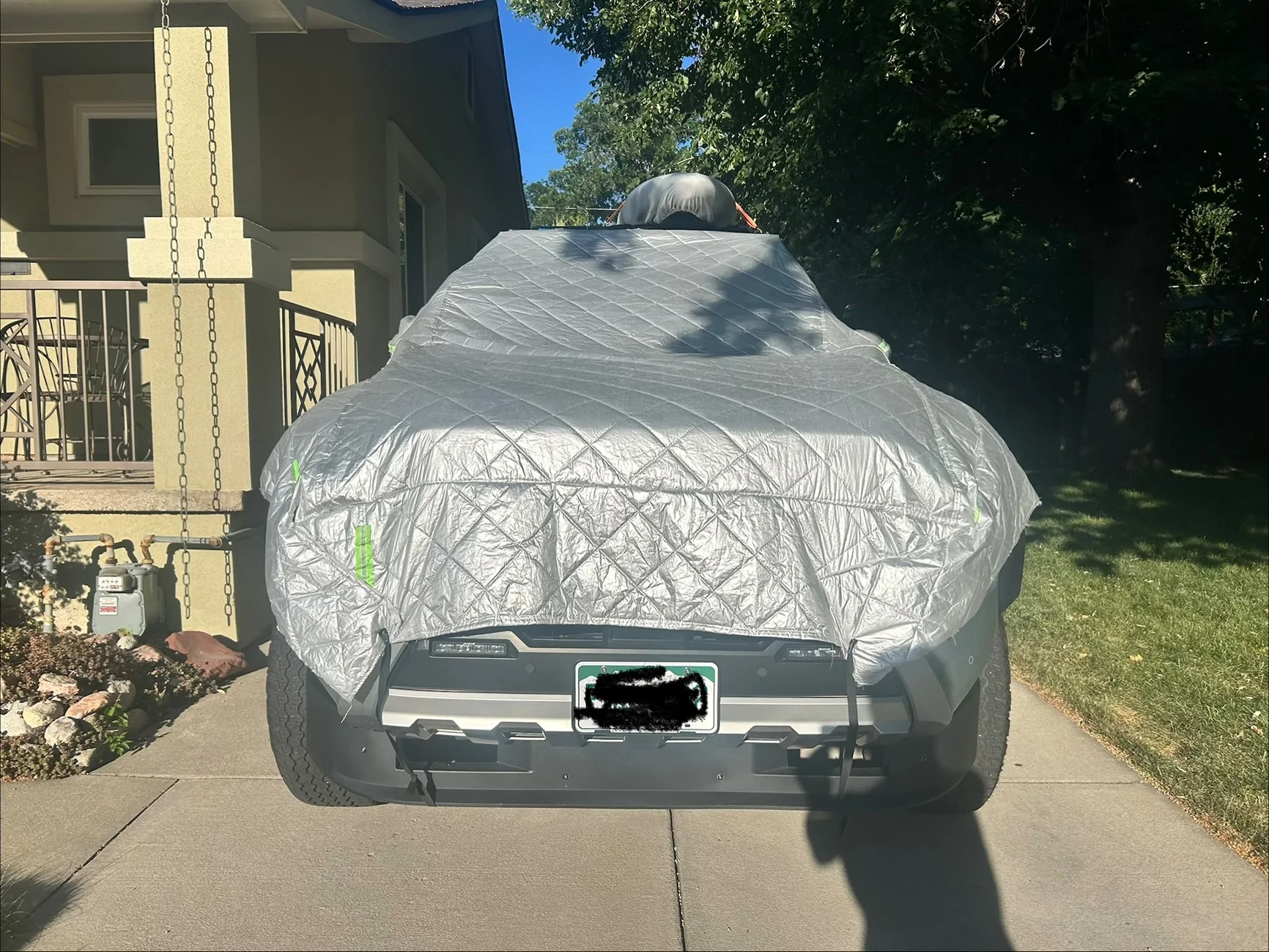 2024 Tacoma Hail/Heat/UV DIY protector for Gen 4 overland setup IMG_6224