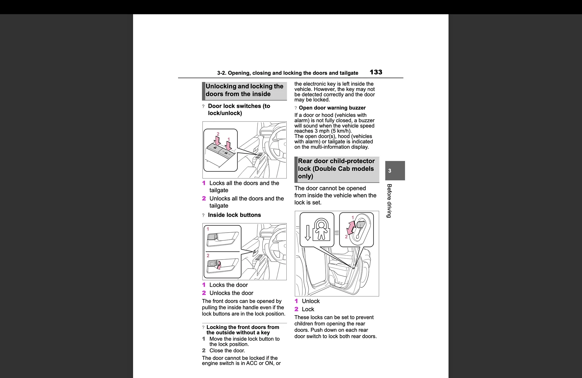 2024 Tacoma How to safely lock pet in running Tacoma? Screenshot 2026-07-18 at 02.46.17