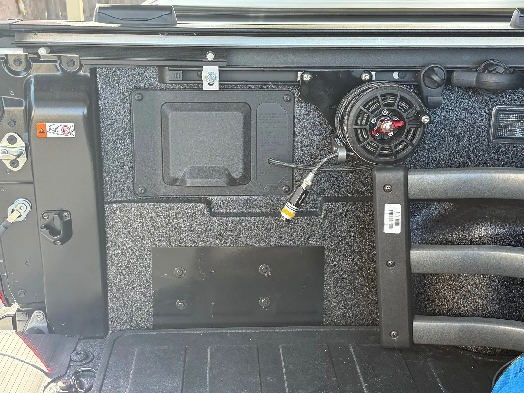 2024 Tacoma Air Compressor Build - compressor choices and building into TRD OR bed IMG_4851