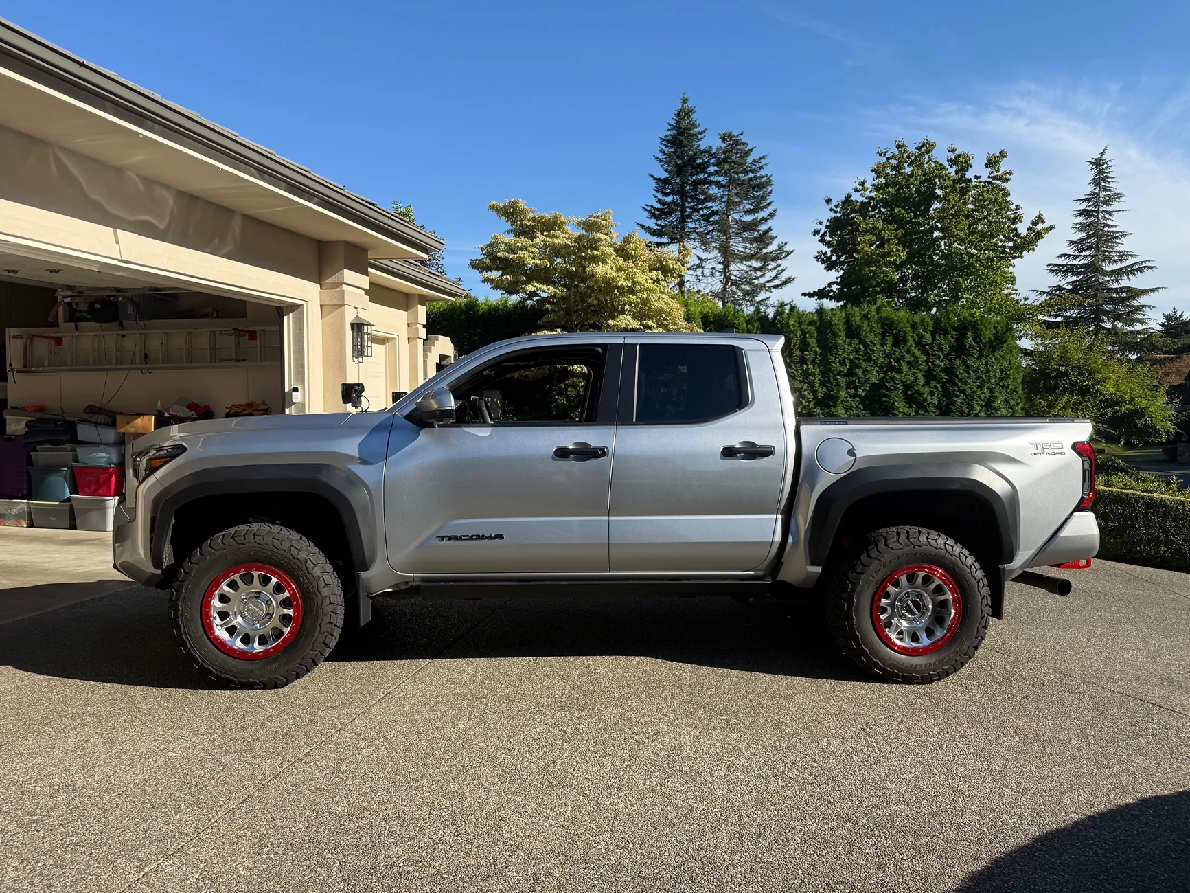 2024 Tacoma TRD  Lift Kit (factory OEM) on 2025 TRD Off-Road Premium underground IMG_9671