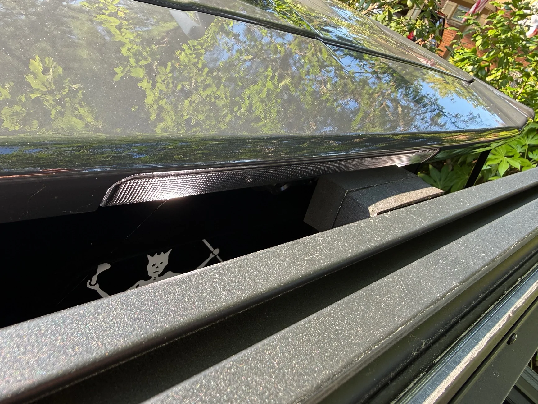 2024 Tacoma Potential issue with BakFlip gen 3 fitment on long bed with dual camera center brake light.  Customer service wont respond.  Requesting input/advice. IMG_1213
