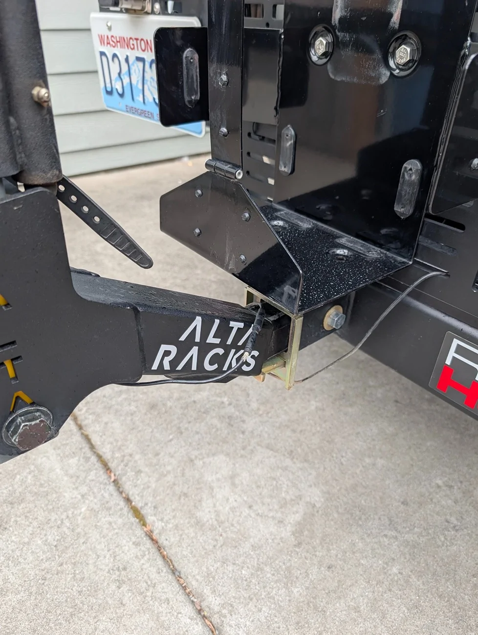 2024 Tacoma Help: DIY Rear Mounted Camera License Plate Bracket (Trailer Hitch Camera?) PXL_20260726_140628108