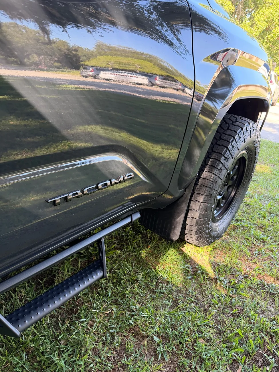 2024 Tacoma 285/70R17 Falken AT4Ws on a Stock 2024 Tacoma. No Lift. No Rubbing (So Far) IMG_5616