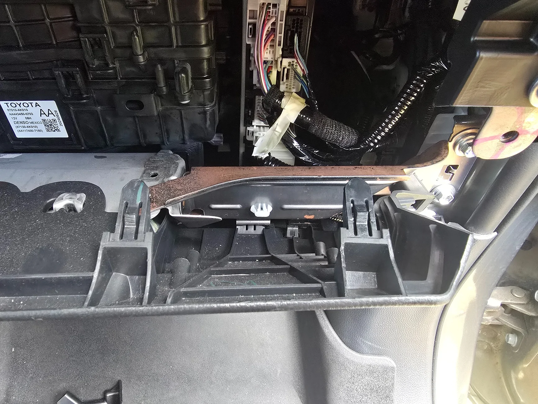 2024 Tacoma TRD Pro interior dash trim part numbers 20260726_115124