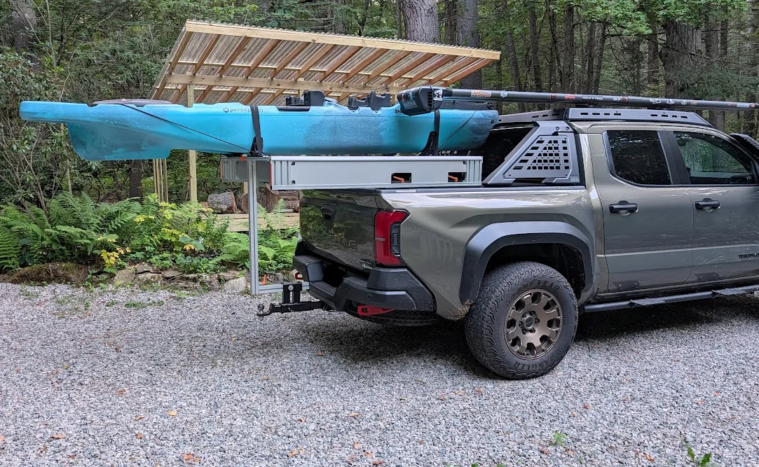 2024 Tacoma Designing a bed side rail extension thing for kayaks! 1785173553282-9m