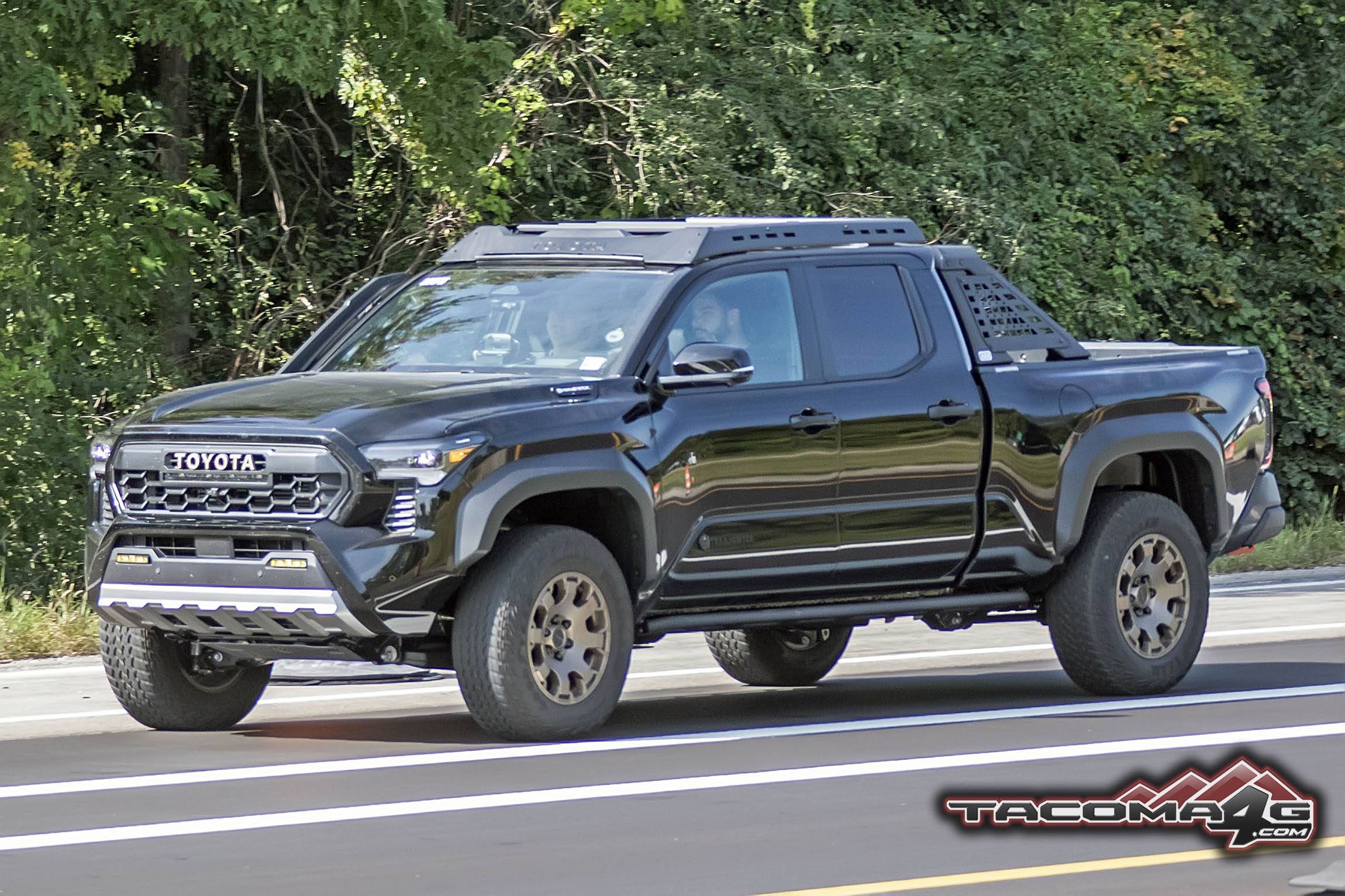 2024 Tacoma 2024 Tacoma TRAILHUNTER - Specs, Price (TBA) Features, Photos & Videos Black 2024 Tacoma Trailhunter Photos 7