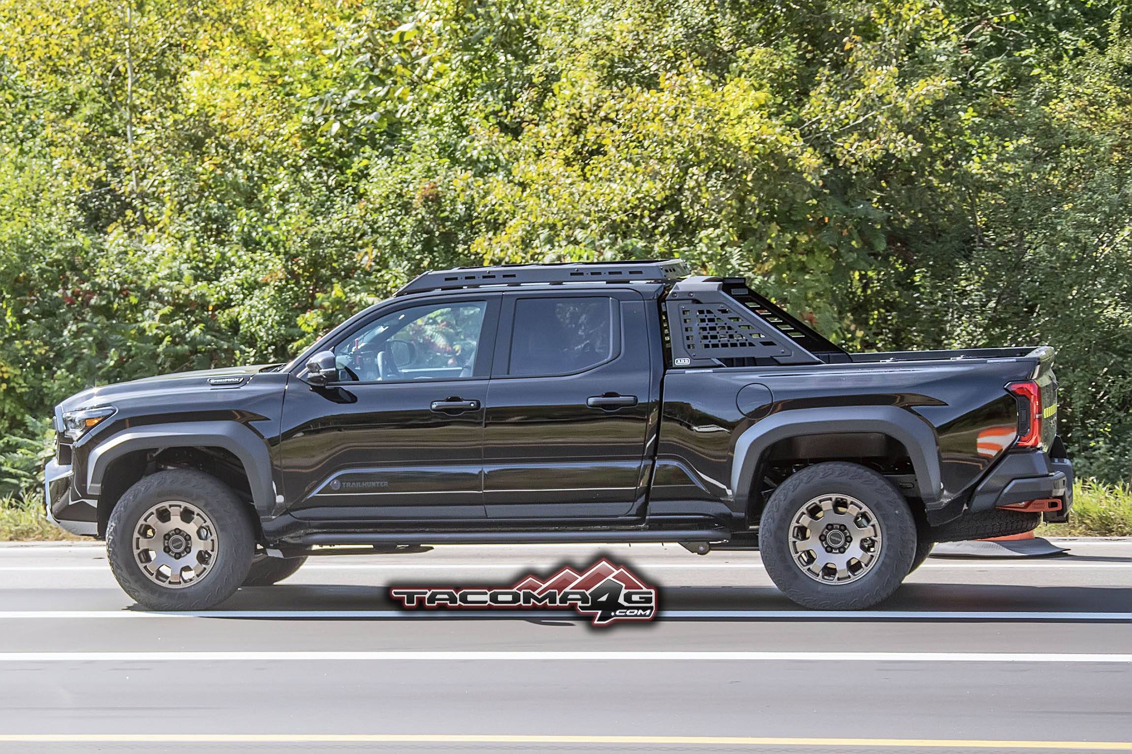 2024 Tacoma 2024 Tacoma TRAILHUNTER - Specs, Price (TBA) Features, Photos & Videos Black 2024 Tacoma Trailhunter Photos 3