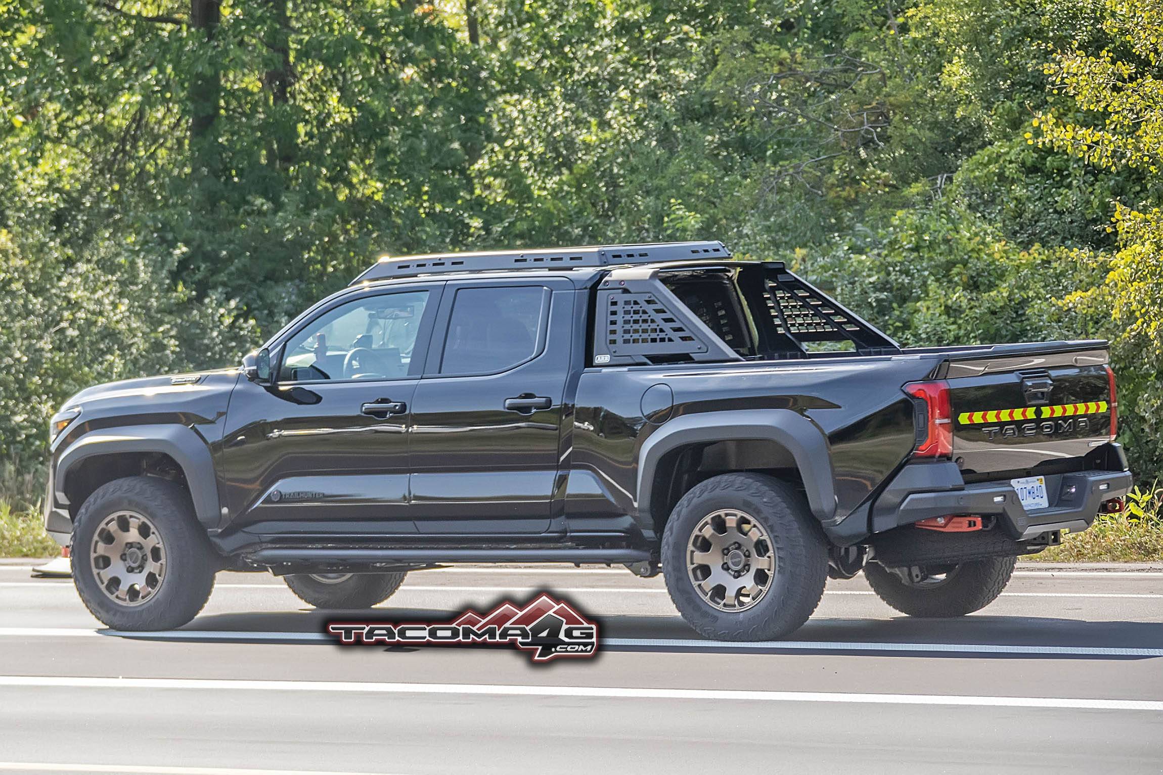 2024 Tacoma 2024 Tacoma TRAILHUNTER - Specs, Price (TBA) Features, Photos & Videos Black 2024 Tacoma Trailhunter Photos 1