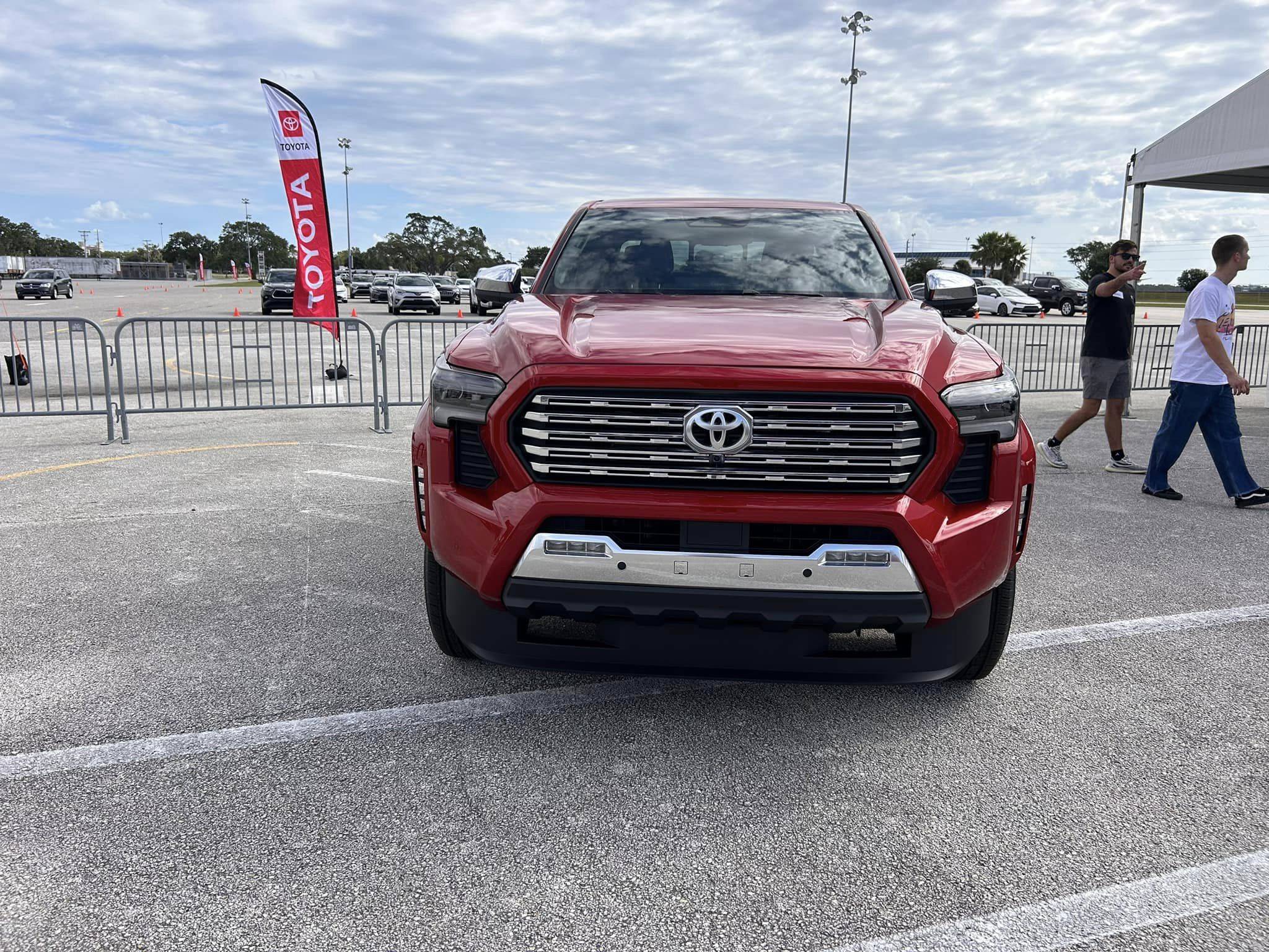 2024 Tacoma SUPERSONIC RED 2024 Tacoma Thread (4th Gen) Supersonic Red 2024 Toyota Tacoma LIMITED 1