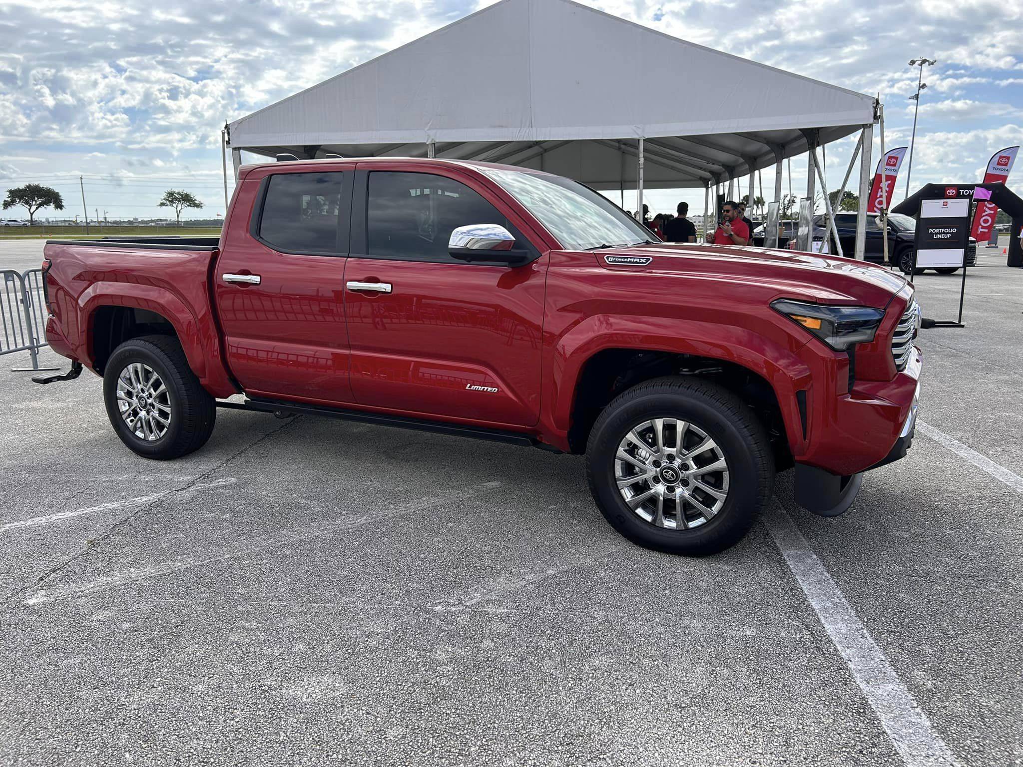 2024 Tacoma SUPERSONIC RED 2024 Tacoma Thread (4th Gen) Supersonic Red 2024 Toyota Tacoma LIMITED 2