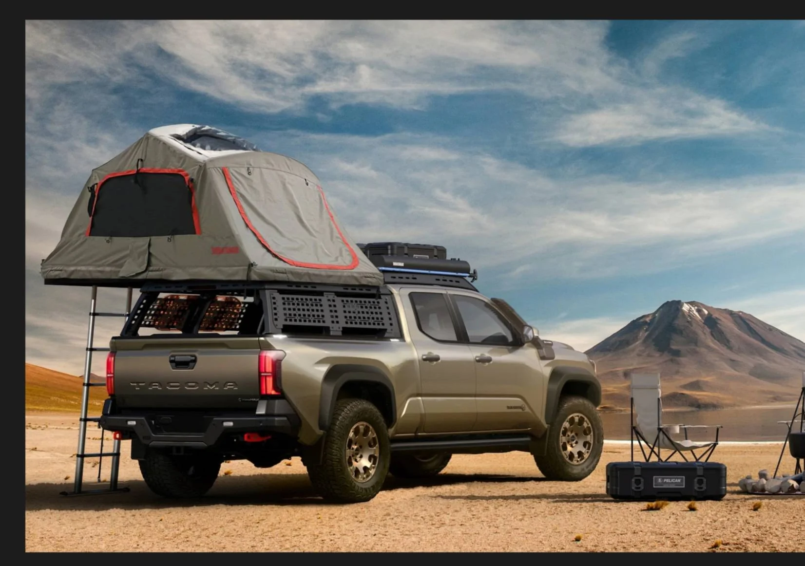 2024 Tacoma First Look: Black 2024 Tacoma TRD Pro. + Trailhunters in Black and Bronze Oxide Short Bed🤩 Screenshot_20230914_110656_Chrom