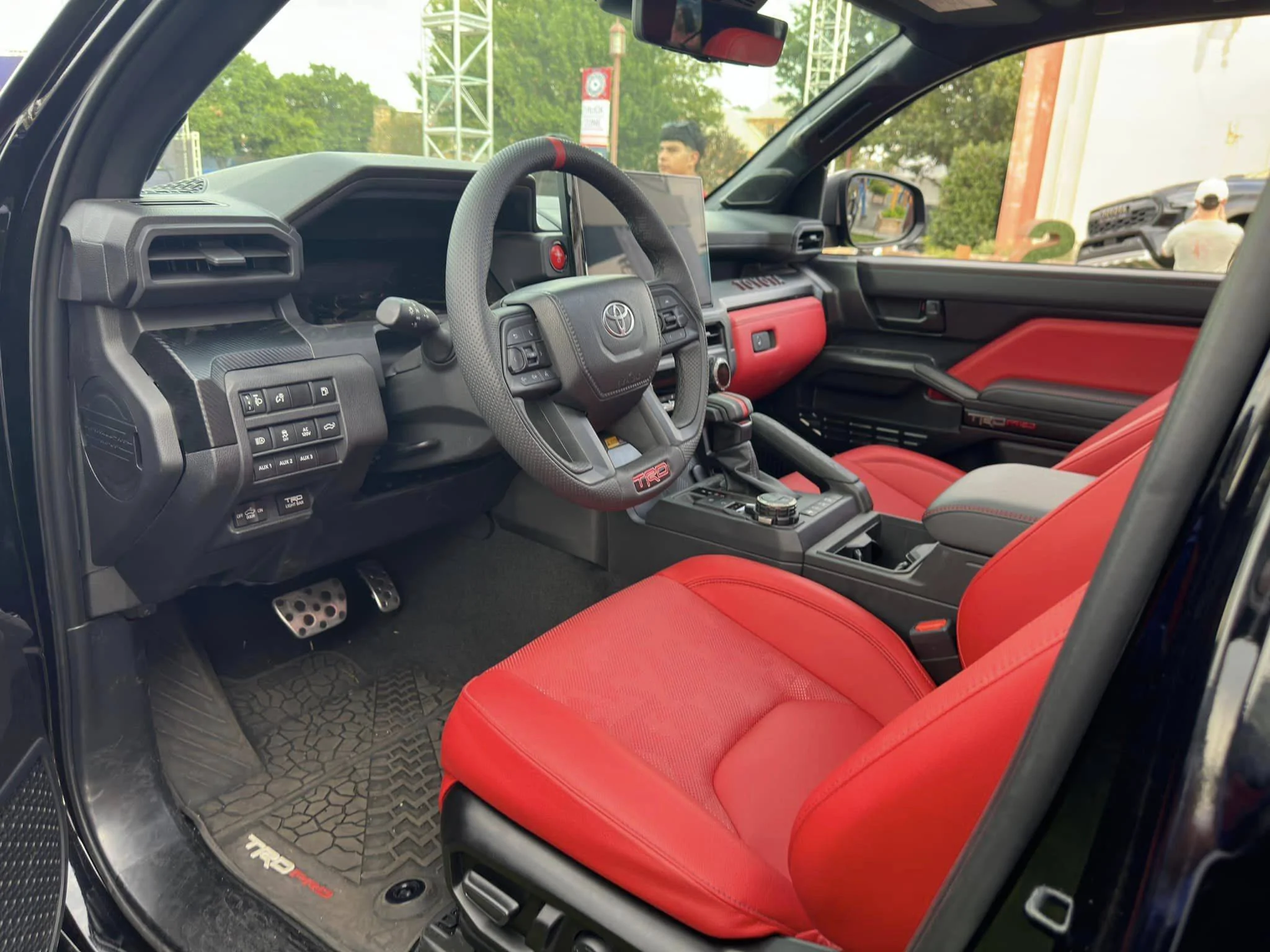 2024 Tacoma BLACK 2024 Tacoma Thread (4th Gen) 4th gen Black Tacoma TRD Pro Red Interior 2024 model 3