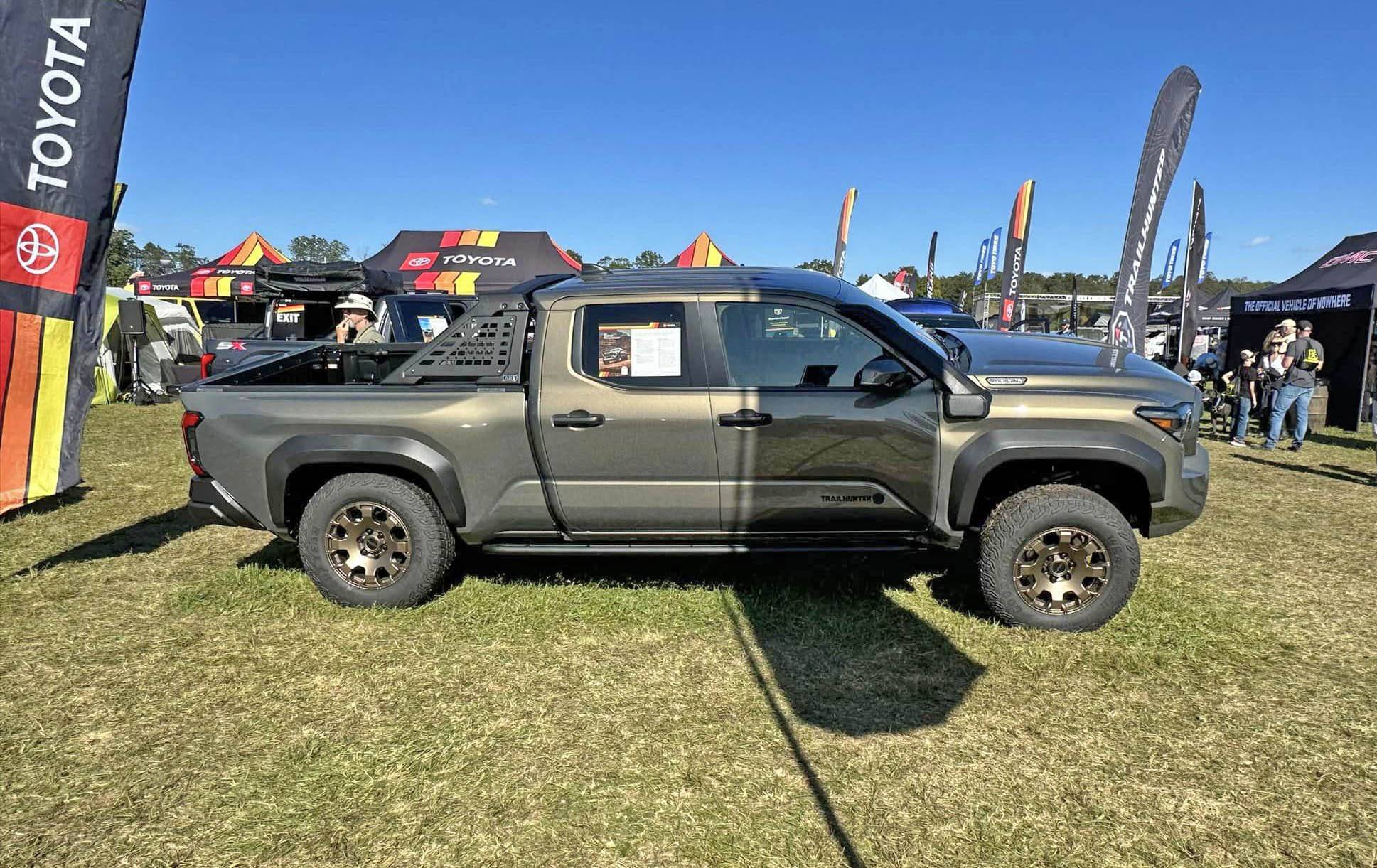2024 Tacoma 2024 Tacoma TRD Off-Road & Trailhunter @ Overland Expo East 2023 Bronze Oxide Trailhunter 2024 Tacoma iforce max overland expo 2023 2