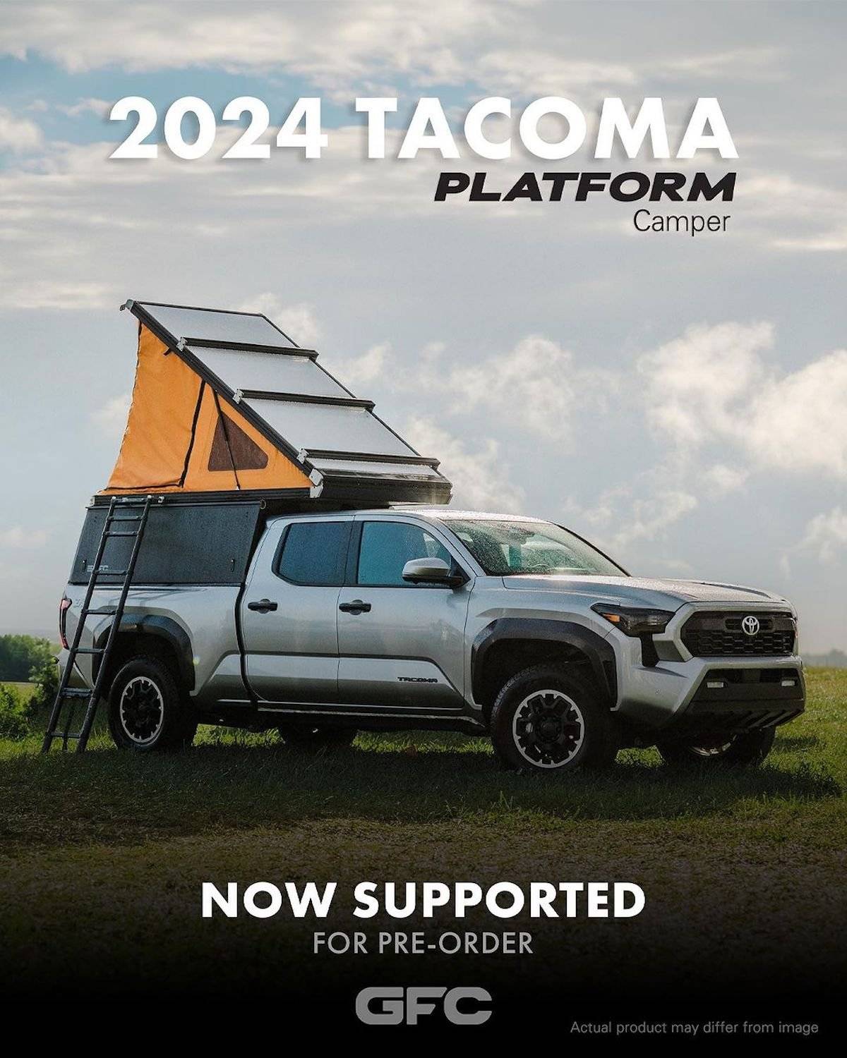 2024 Tacoma GFC Camper Topper & Chase Frame For 2024 Tacoma Now Available GFC Camper Topper 2024 Toyota Tacoma 5