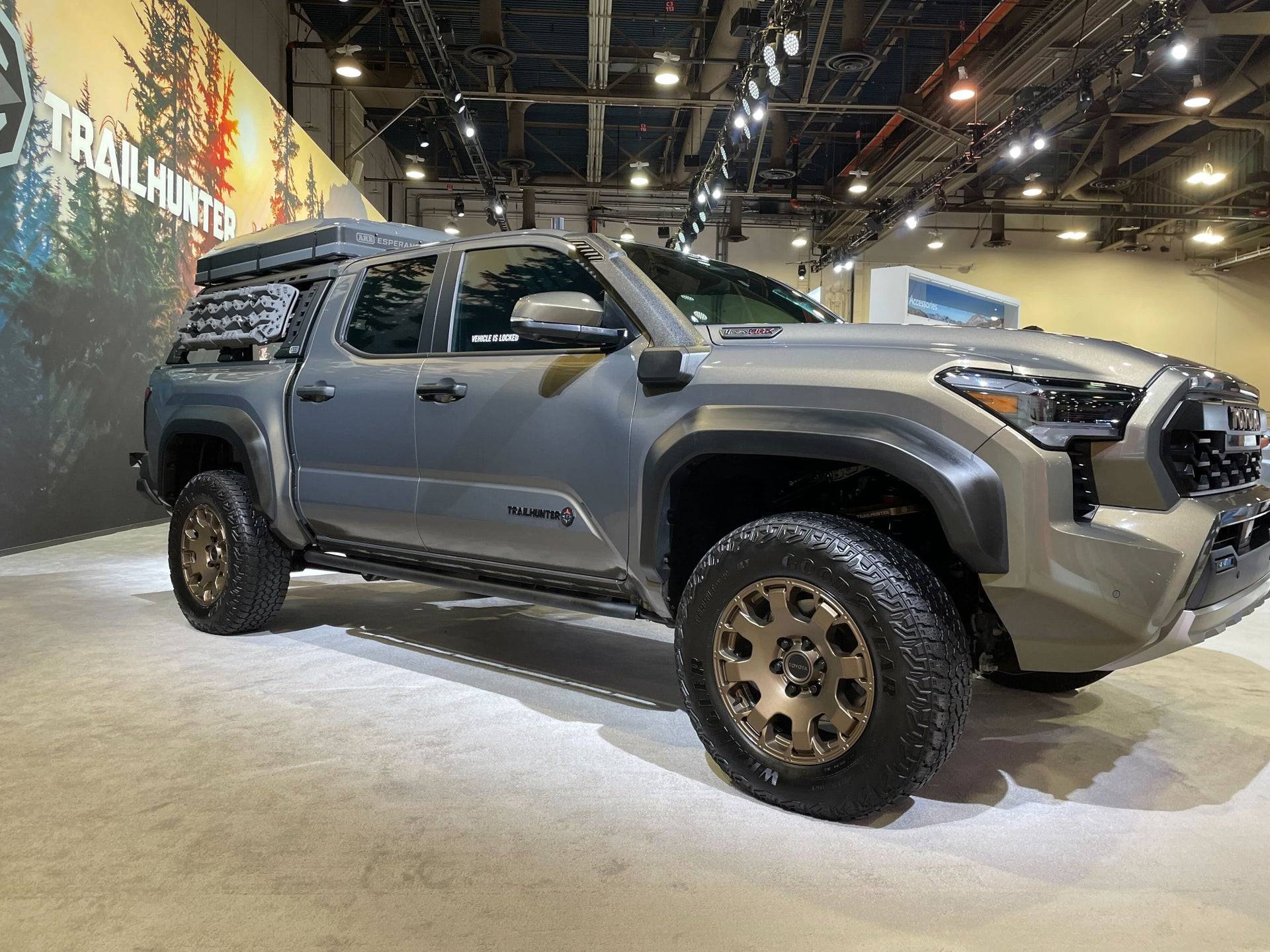 2024 Tacoma 2024 Tacoma Trailhunter Overlanding Build + White Trailhunter at SEMA 2023 IMG_6120
