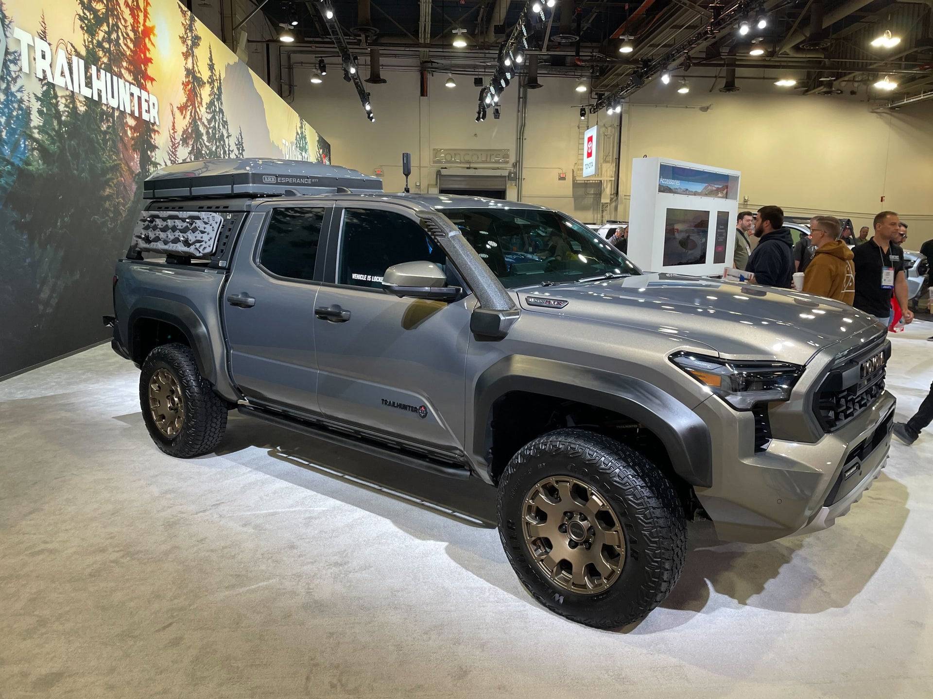 2024 Tacoma 2024 Tacoma Trailhunter Overlanding Build + White Trailhunter at SEMA 2023 IMG_6119