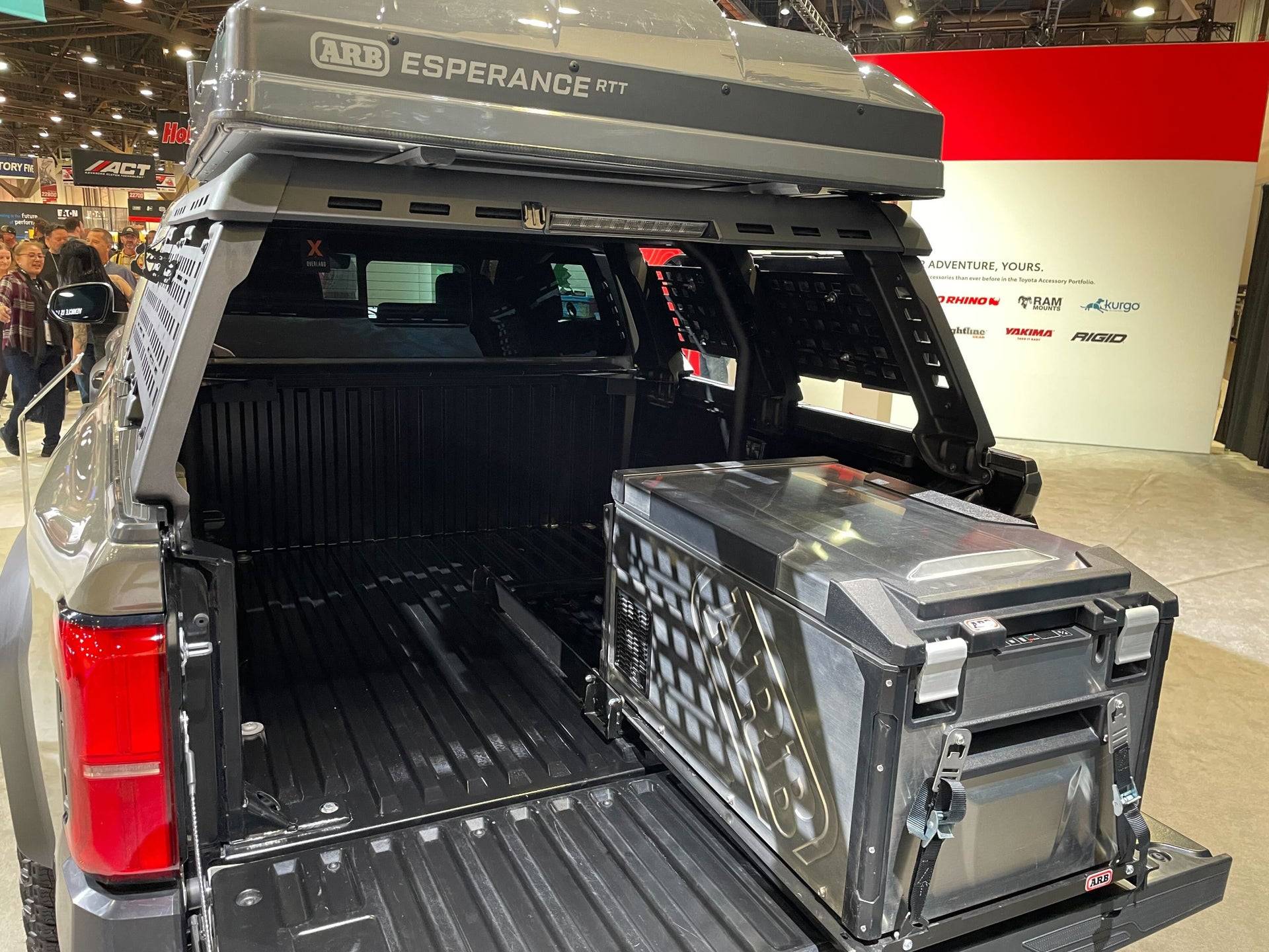 2024 Tacoma 2024 Tacoma Trailhunter Overlanding Build + White Trailhunter at SEMA 2023 IMG_6122