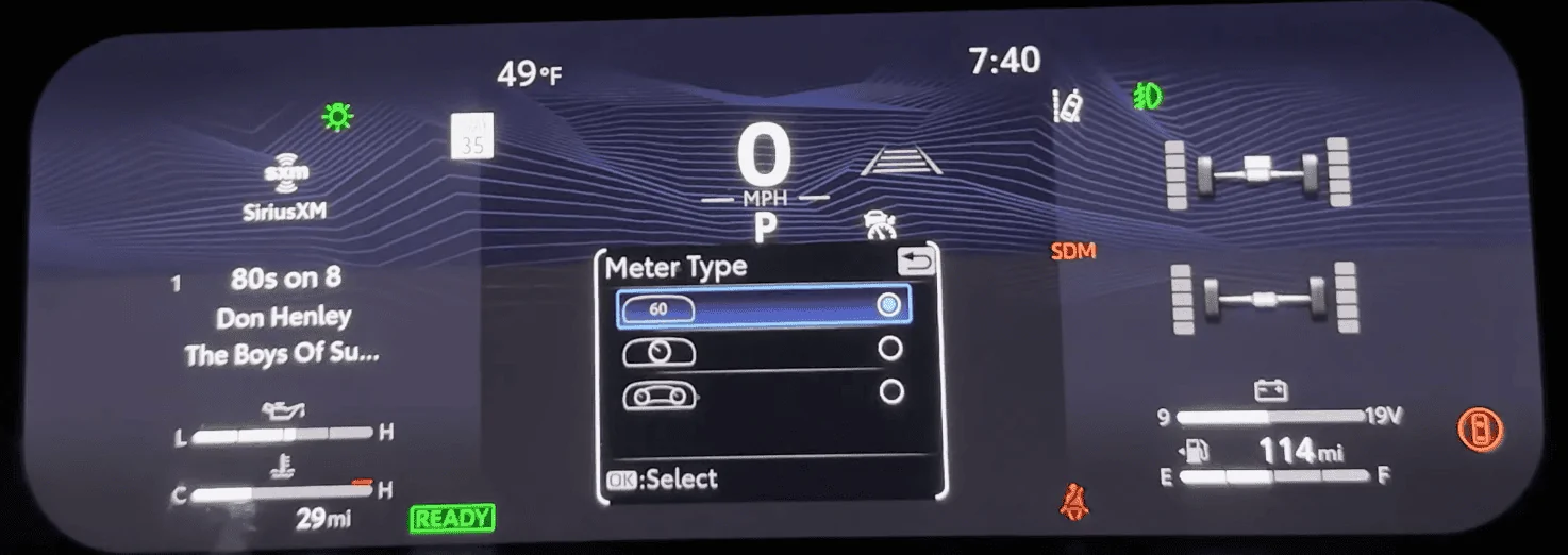 2024 Tacoma Nighttime exterior and interior lighting & displays video of 2024 Tacoma TRD Off-Road Screenshot 2023-11-02 at 5.02.50 PM