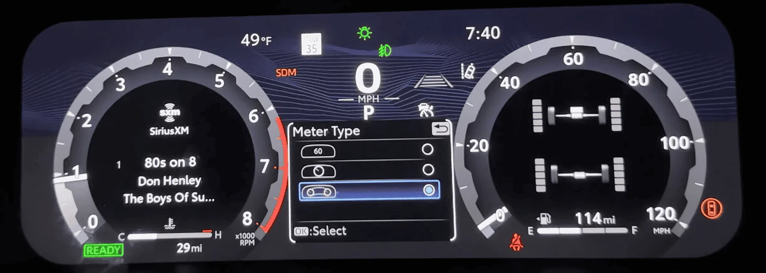 2024 Tacoma Nighttime exterior and interior lighting & displays video of 2024 Tacoma TRD Off-Road Screenshot 2023-11-02 at 5.02.17 PM