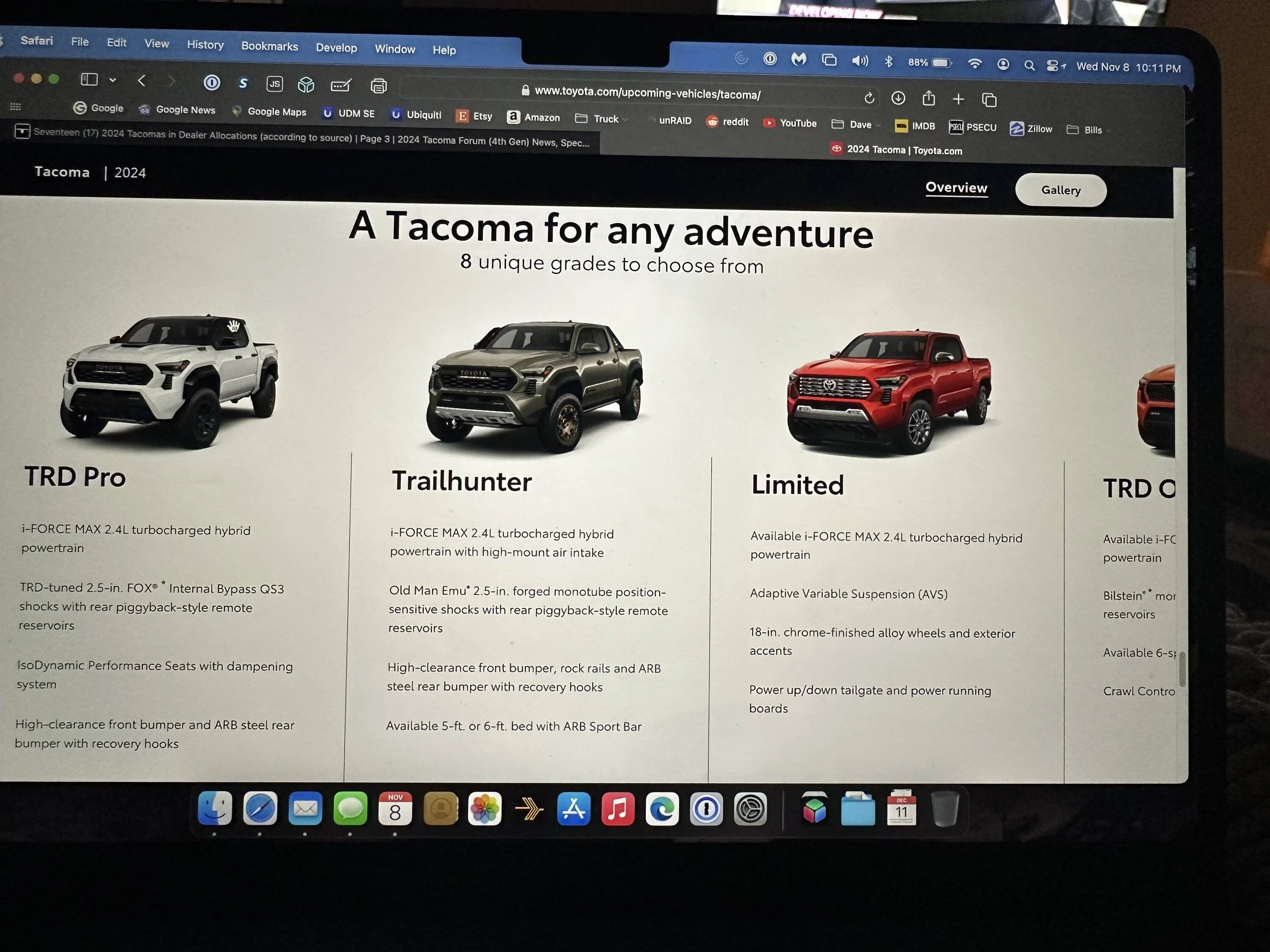 2024 Tacoma Seventeen (17) 2024 Tacomas in Dealer Allocations (according to source) IMG_1576
