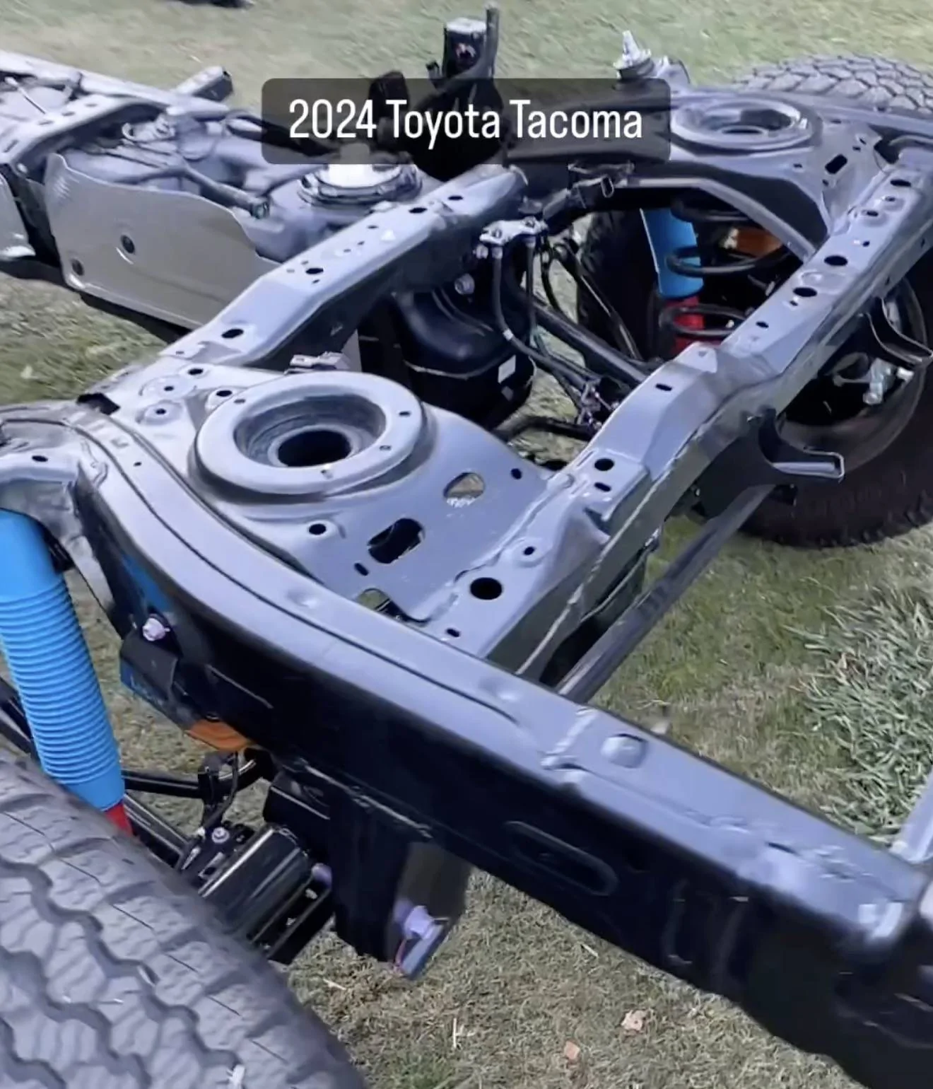 2024 Tacoma 2024 Tacoma Chassis/Frame and Suspension Closer Look 2024 Tacoma Frame Chassis Suspension Engine 2