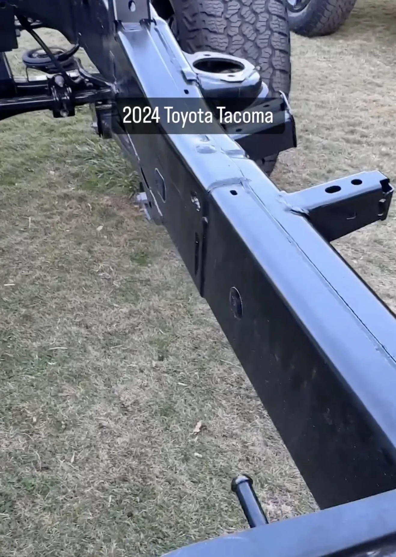 2024 Tacoma 2024 Tacoma Chassis/Frame and Suspension Closer Look 2024 Tacoma Frame Chassis Suspension Engine 6