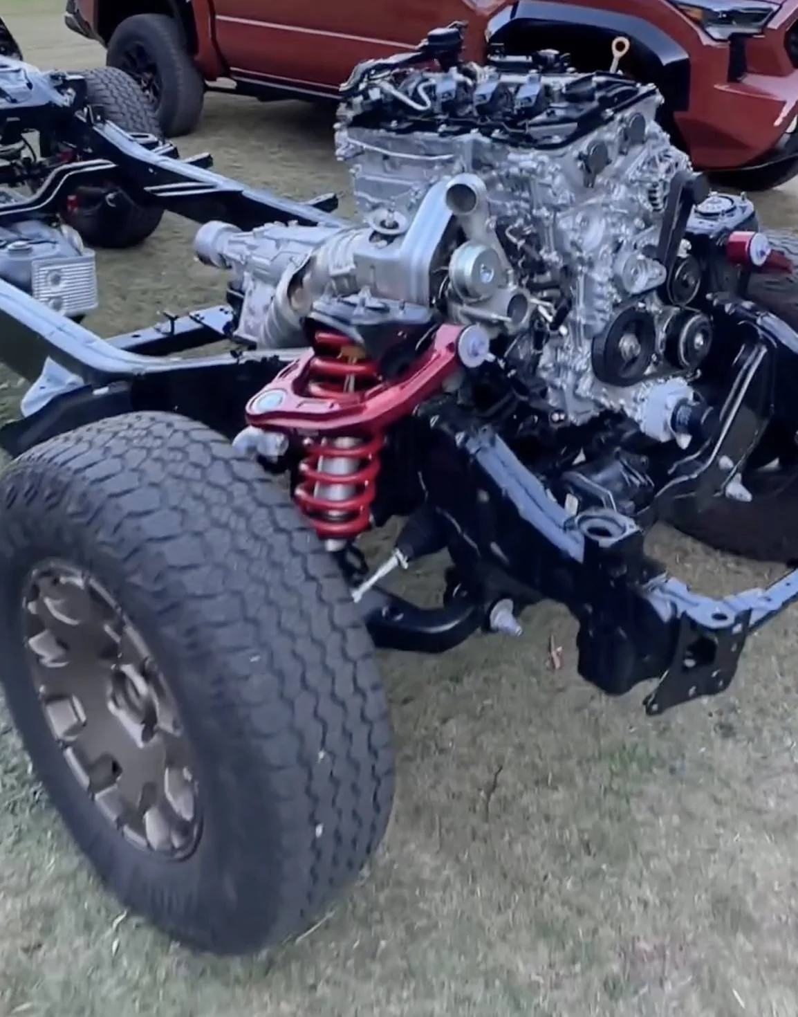 2024 Tacoma 2024 Tacoma Chassis/Frame and Suspension Closer Look 2024 Tacoma Frame Chassis Suspension Engine 12